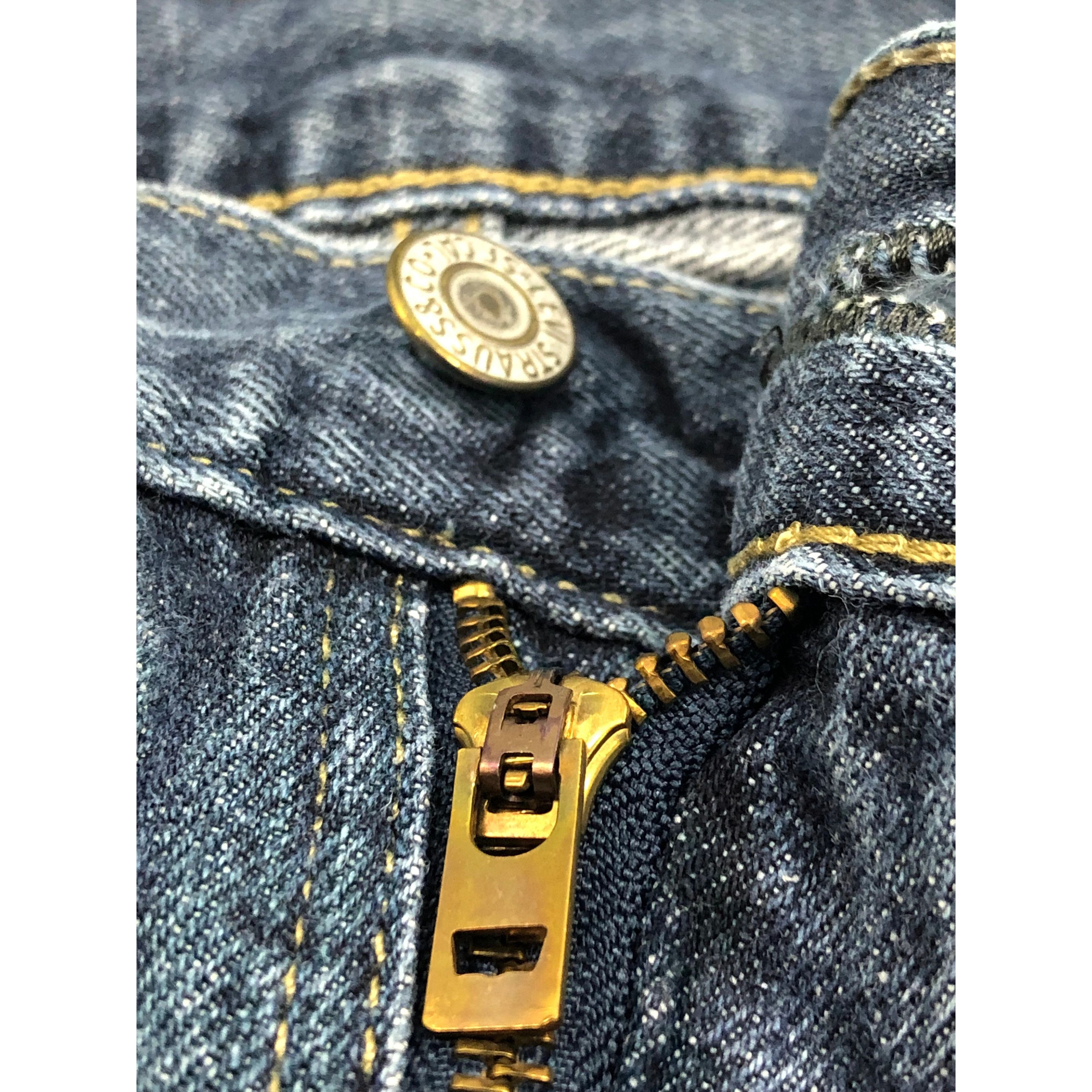 Levi's Vintage Levis 559 Denim Blue Jeans flared DP0236 Size US 41 - 7 Thumbnail