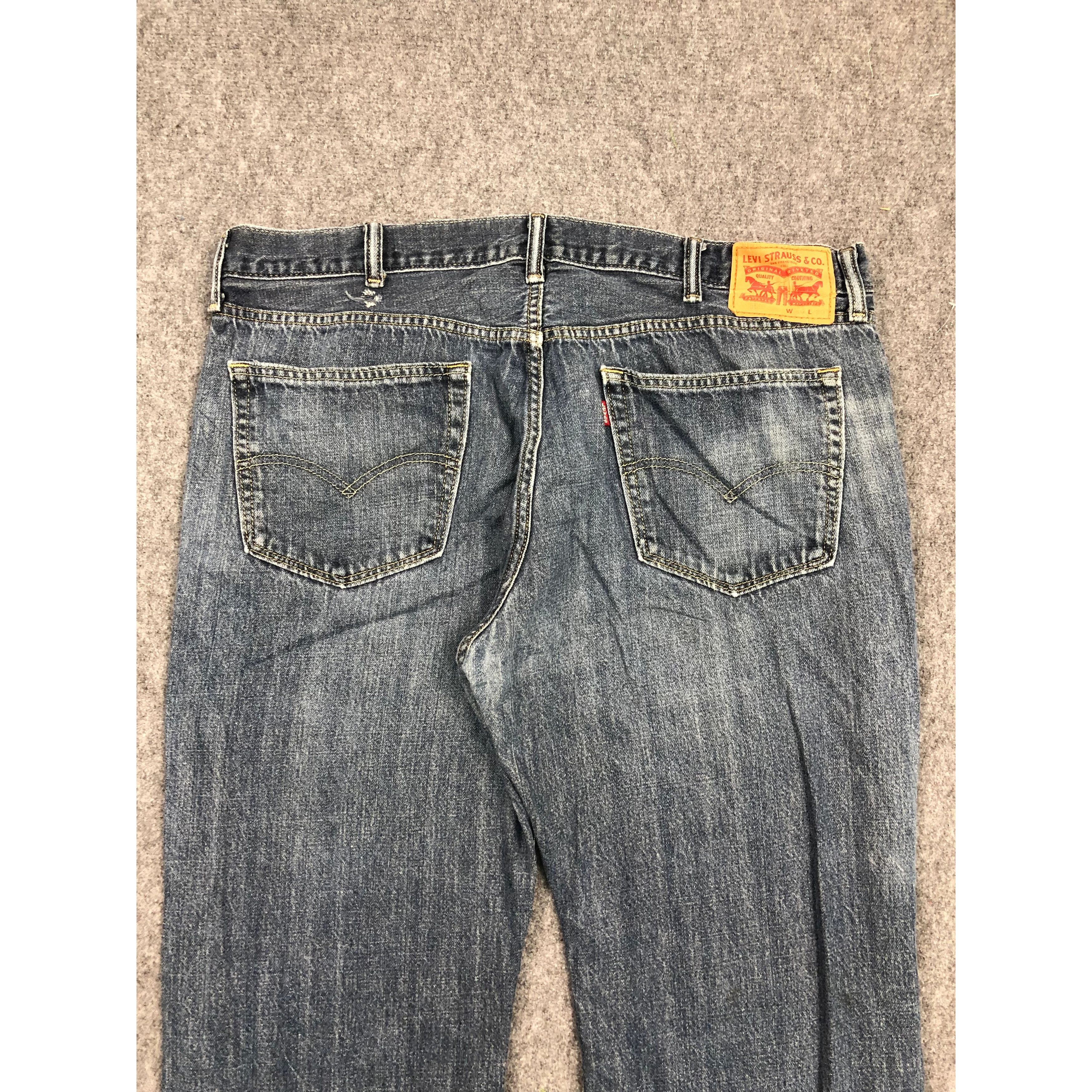 Levi's Vintage Levis 559 Denim Blue Jeans flared DP0236 Size US 41 - 4 Thumbnail