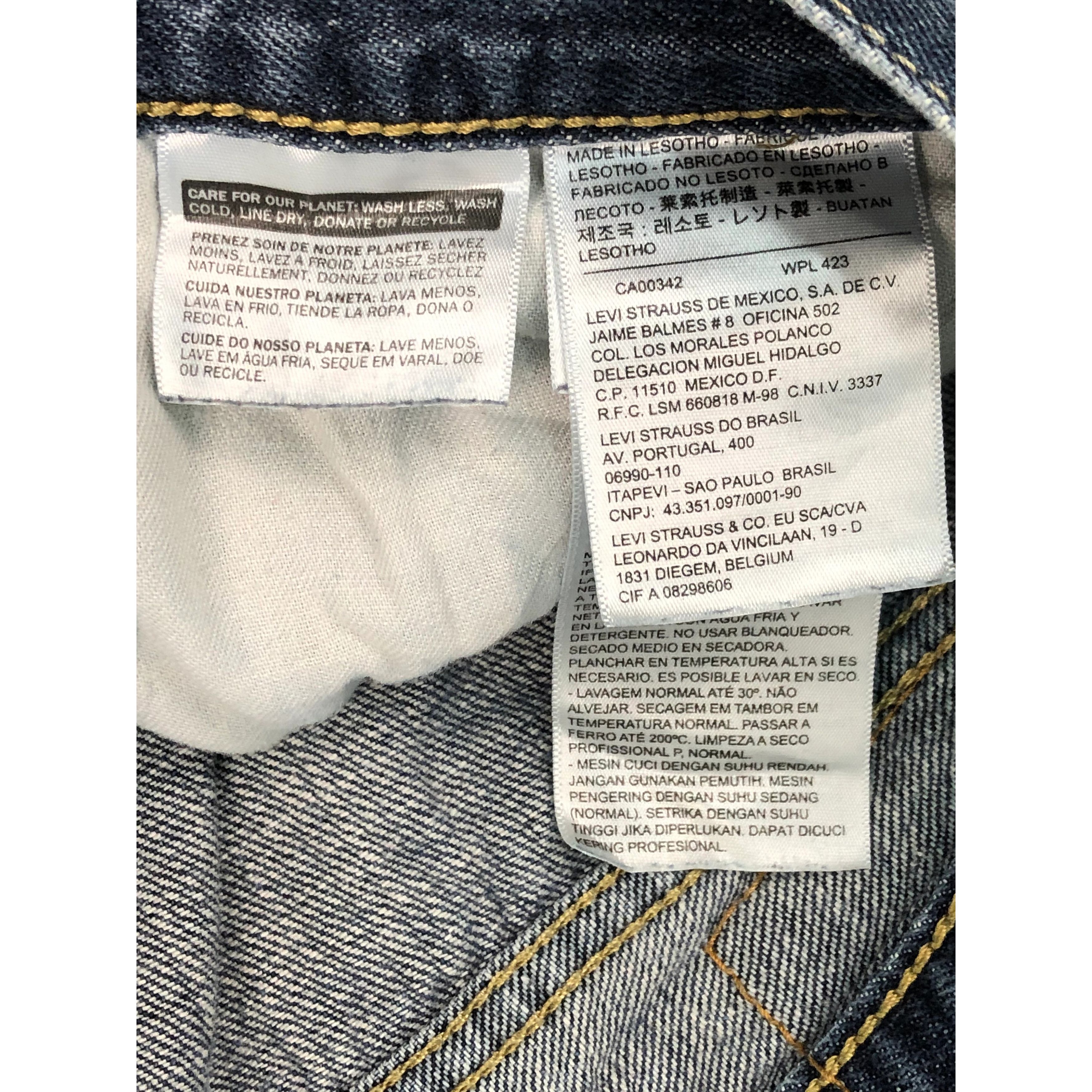 Levi's Vintage Levis 559 Denim Blue Jeans flared DP0236 Size US 41 - 6 Thumbnail