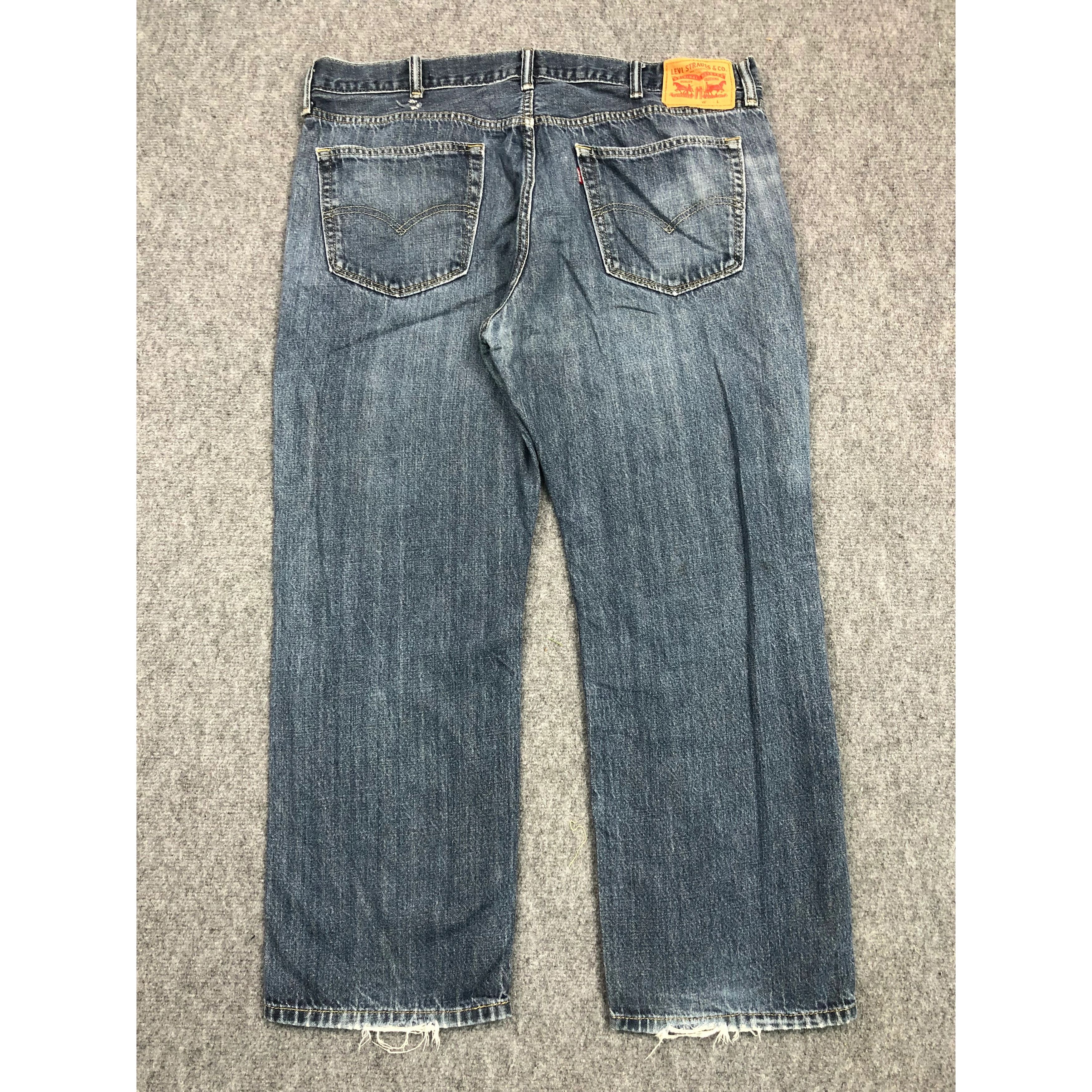 Levi's Vintage Levis 559 Denim Blue Jeans flared DP0236 Size US 41 - 2 Thumbnail