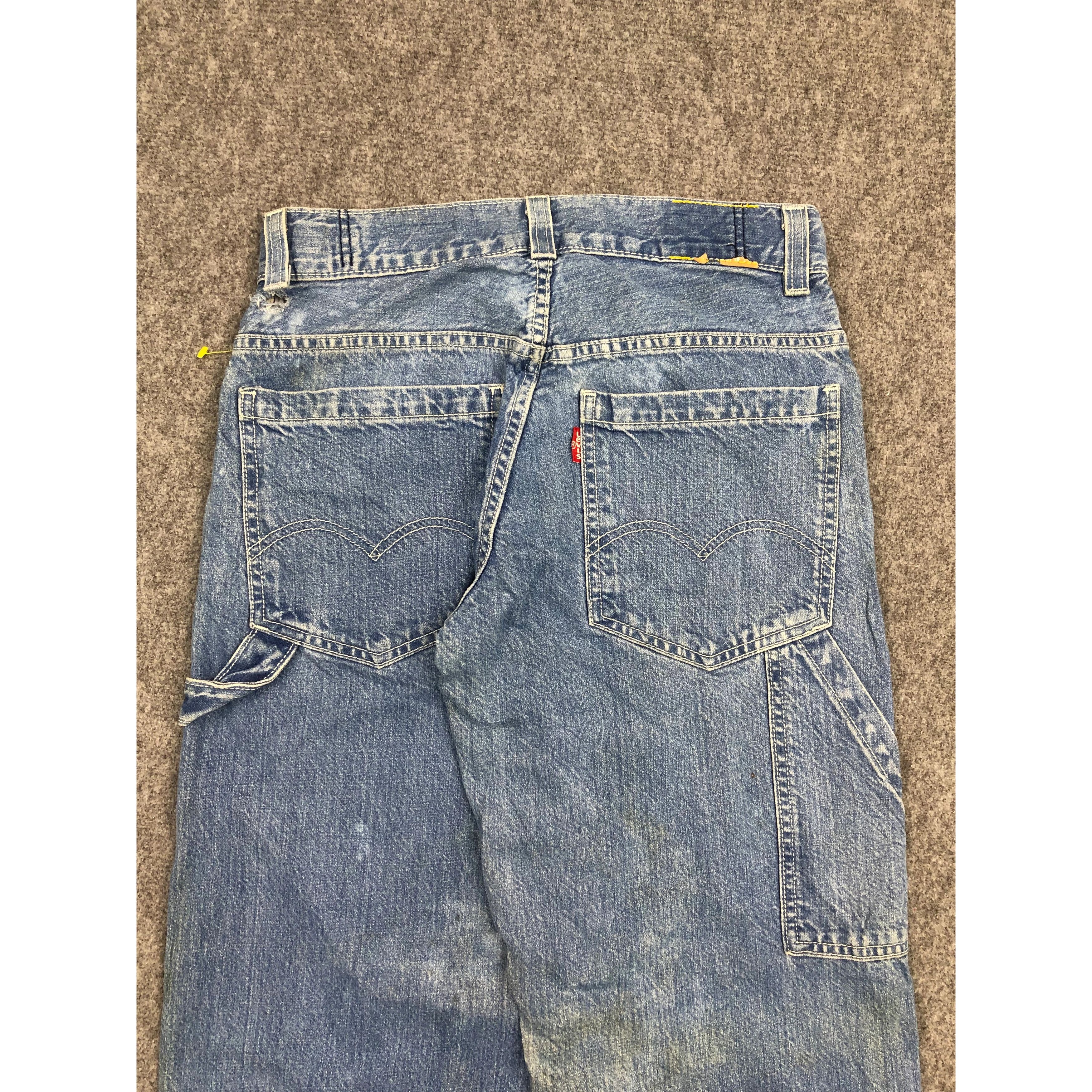 Levi's Vintage levis Workwear Blue Jeans Lightwash DP0239 Size US 28 / EU 44 - 4 Thumbnail
