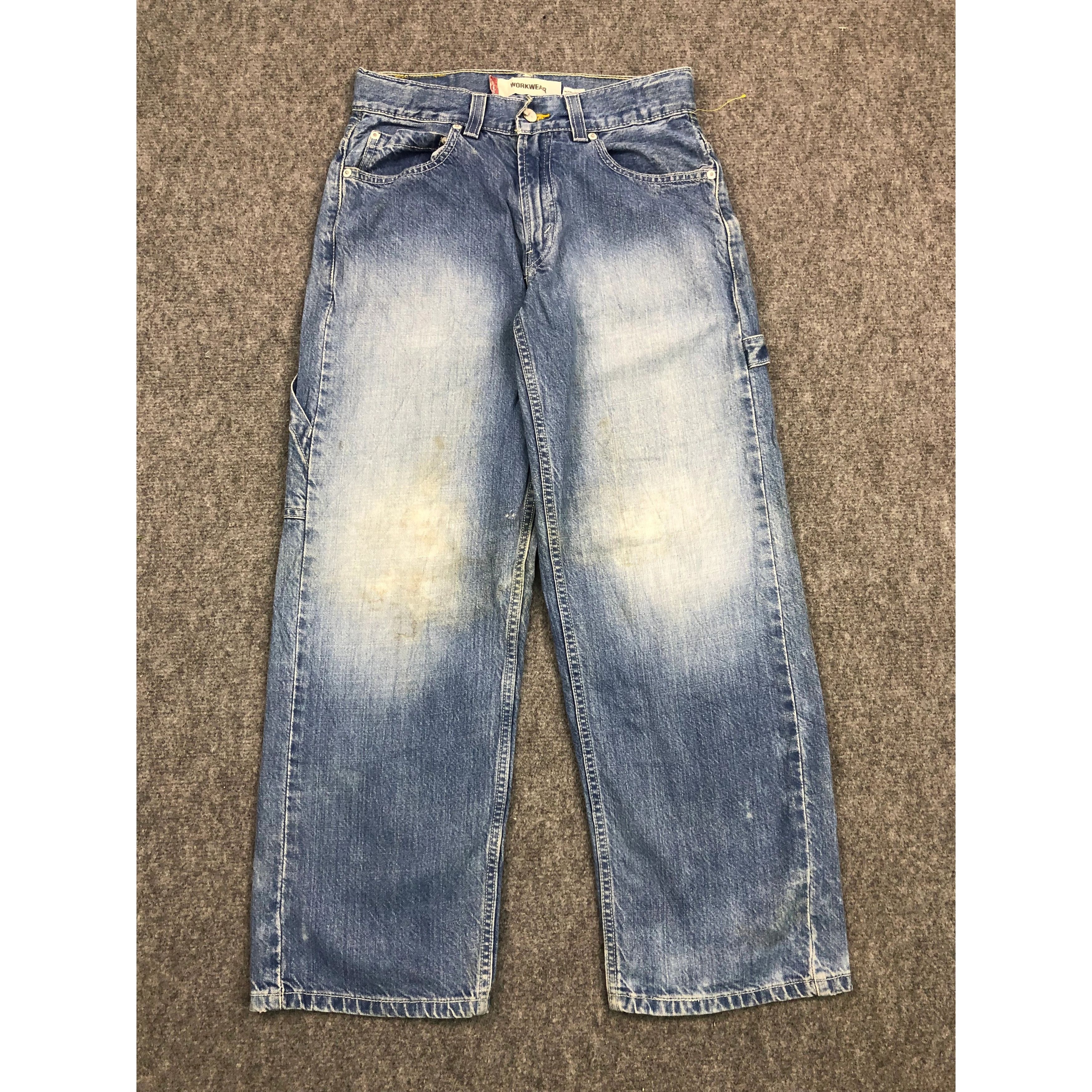 Levi's Vintage levis Workwear Blue Jeans Lightwash DP0239 Size US 28 / EU 44 - 1 Thumbnail