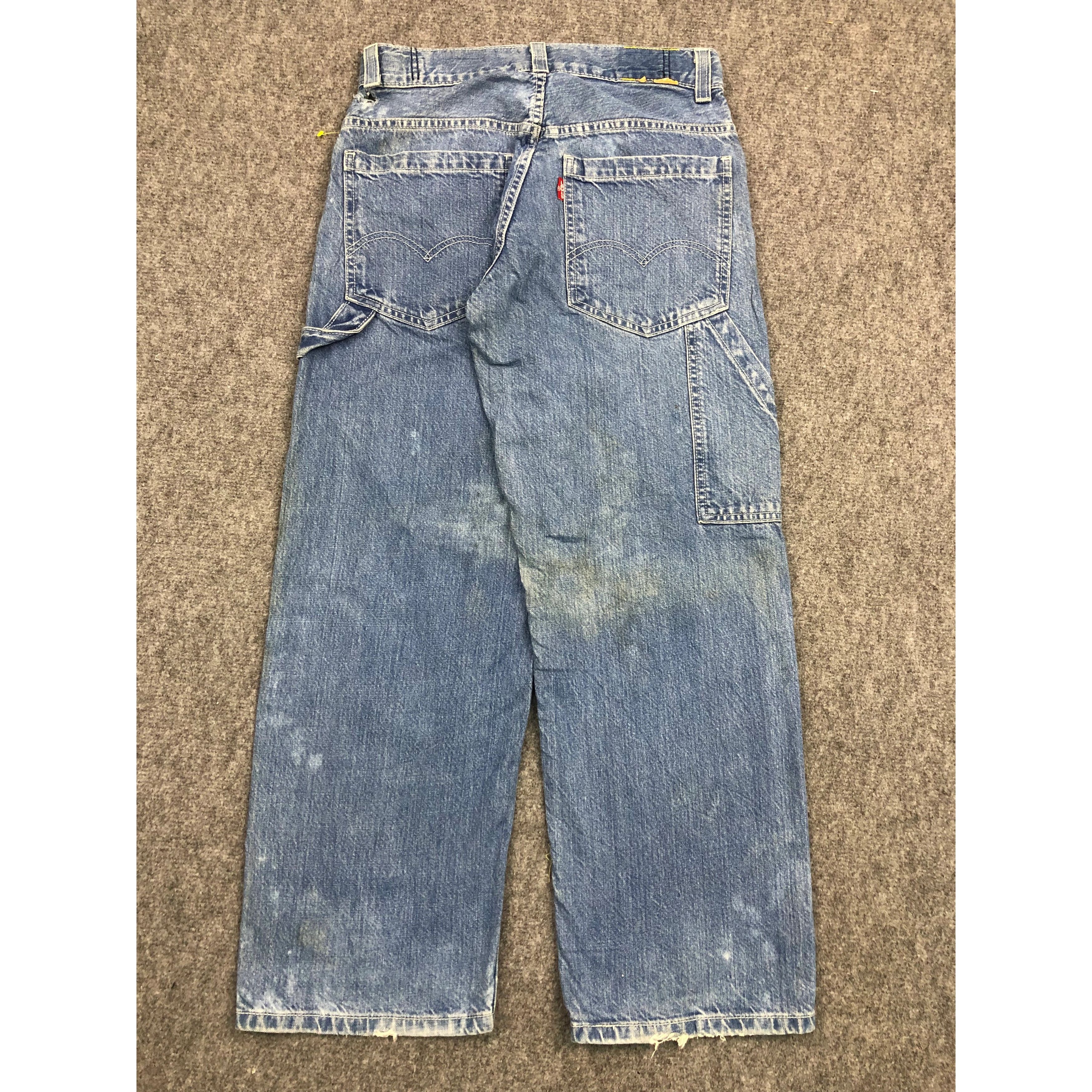 Levi's Vintage levis Workwear Blue Jeans Lightwash DP0239 Size US 28 / EU 44 - 2 Thumbnail