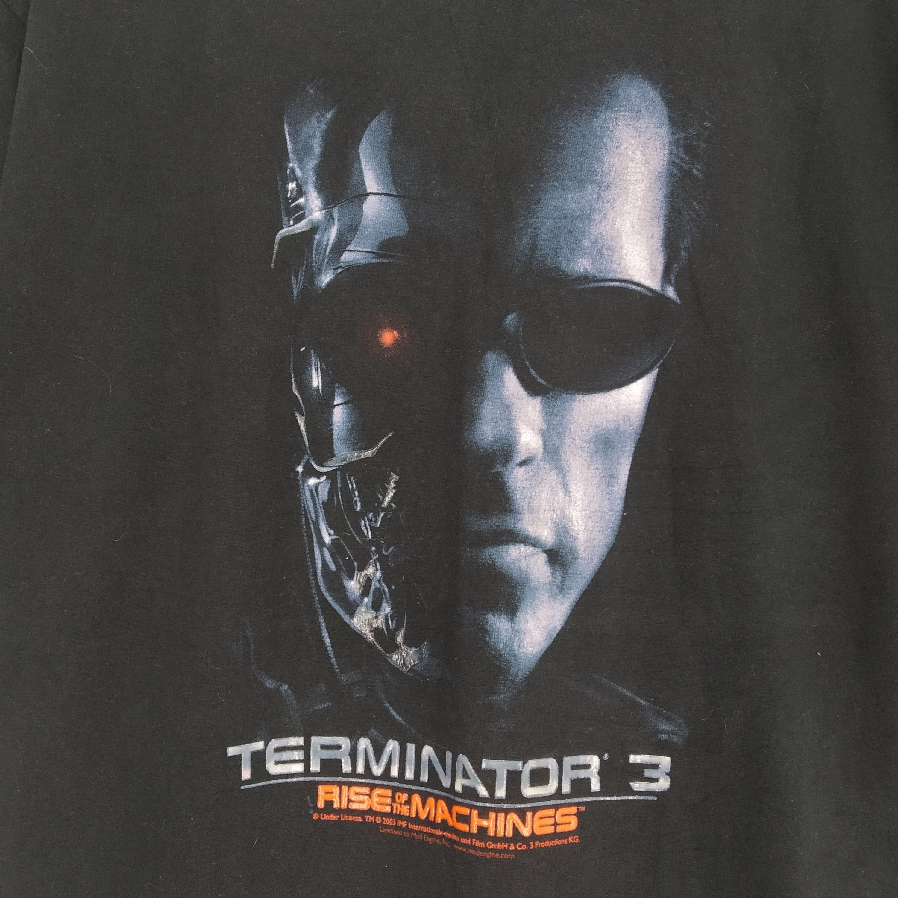 Sci-Fi Fantasy Vintage Movie Terminator T3 Rise Of The Machine Film Shirt Size US L / EU 52-54 / 3 - 4 Thumbnail