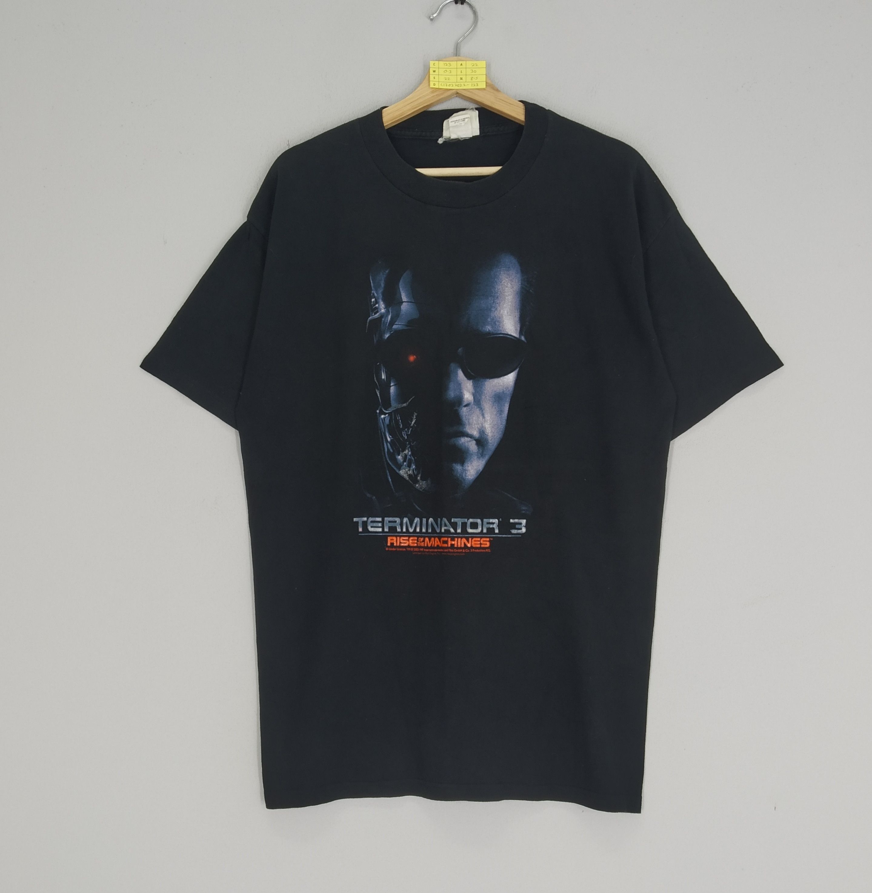 Sci-Fi Fantasy Vintage Movie Terminator T3 Rise Of The Machine Film Shirt Size US L / EU 52-54 / 3 - 1 Thumbnail