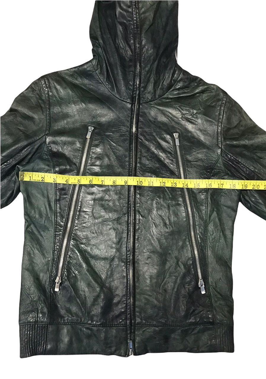Japanese Brand CCustom Culture Distressed Leather Biker Jacket Size US S / EU 44-46 / 1 - 17 Thumbnail