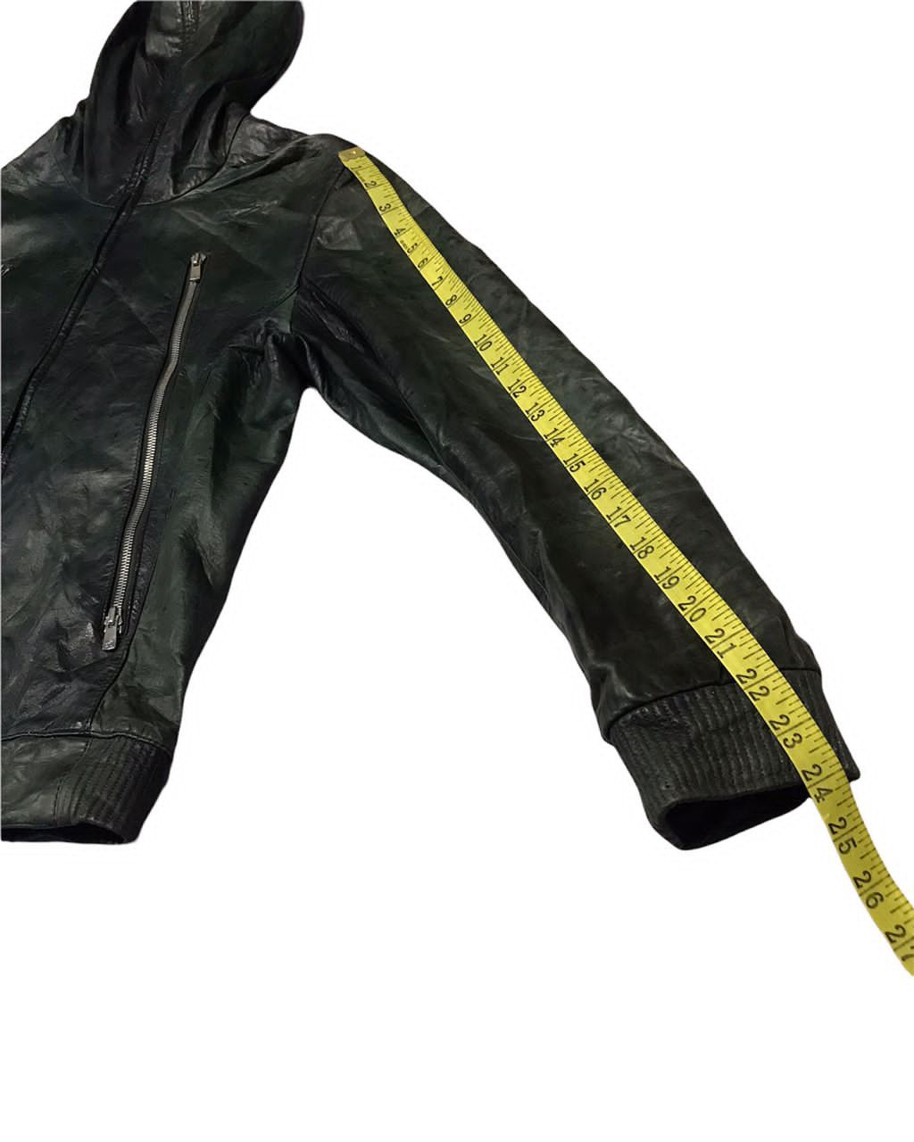 Japanese Brand CCustom Culture Distressed Leather Biker Jacket Size US S / EU 44-46 / 1 - 20 Thumbnail