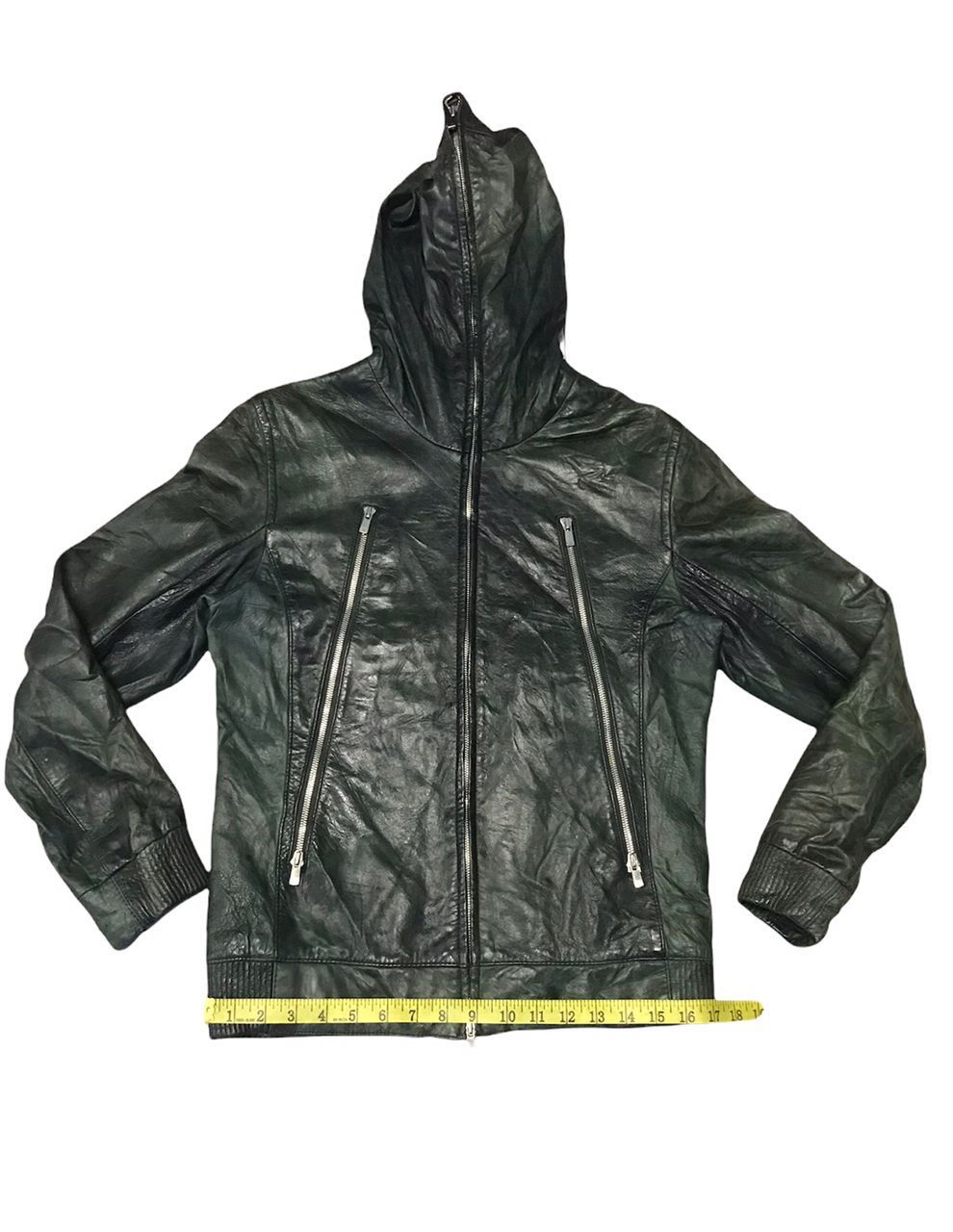 Japanese Brand CCustom Culture Distressed Leather Biker Jacket Size US S / EU 44-46 / 1 - 19 Thumbnail