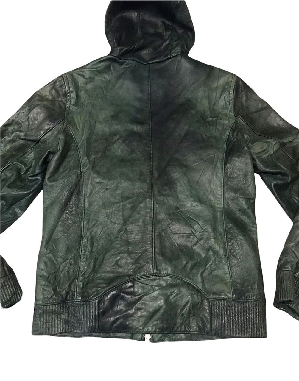 Japanese Brand CCustom Culture Distressed Leather Biker Jacket Size US S / EU 44-46 / 1 - 4 Thumbnail