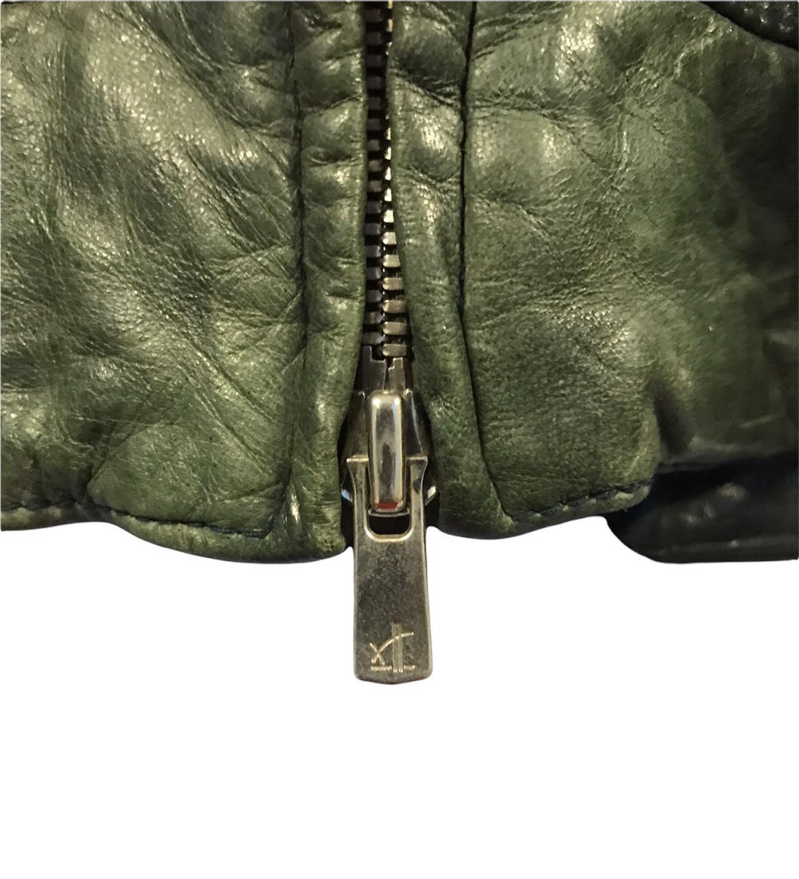 Japanese Brand CCustom Culture Distressed Leather Biker Jacket Size US S / EU 44-46 / 1 - 6 Thumbnail