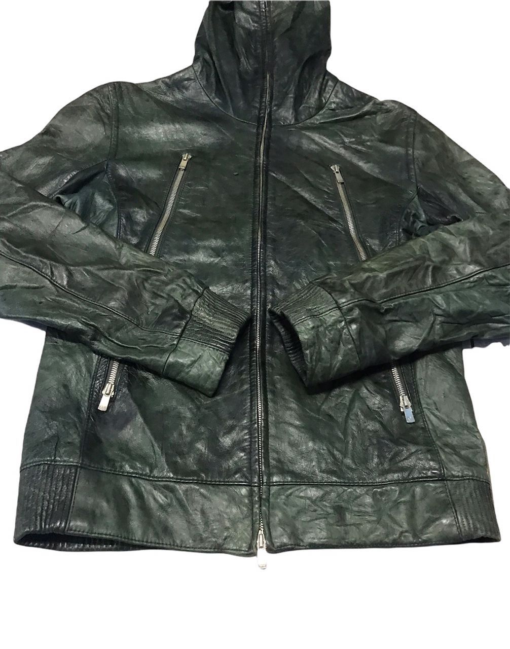 Japanese Brand CCustom Culture Distressed Leather Biker Jacket Size US S / EU 44-46 / 1 - 7 Thumbnail