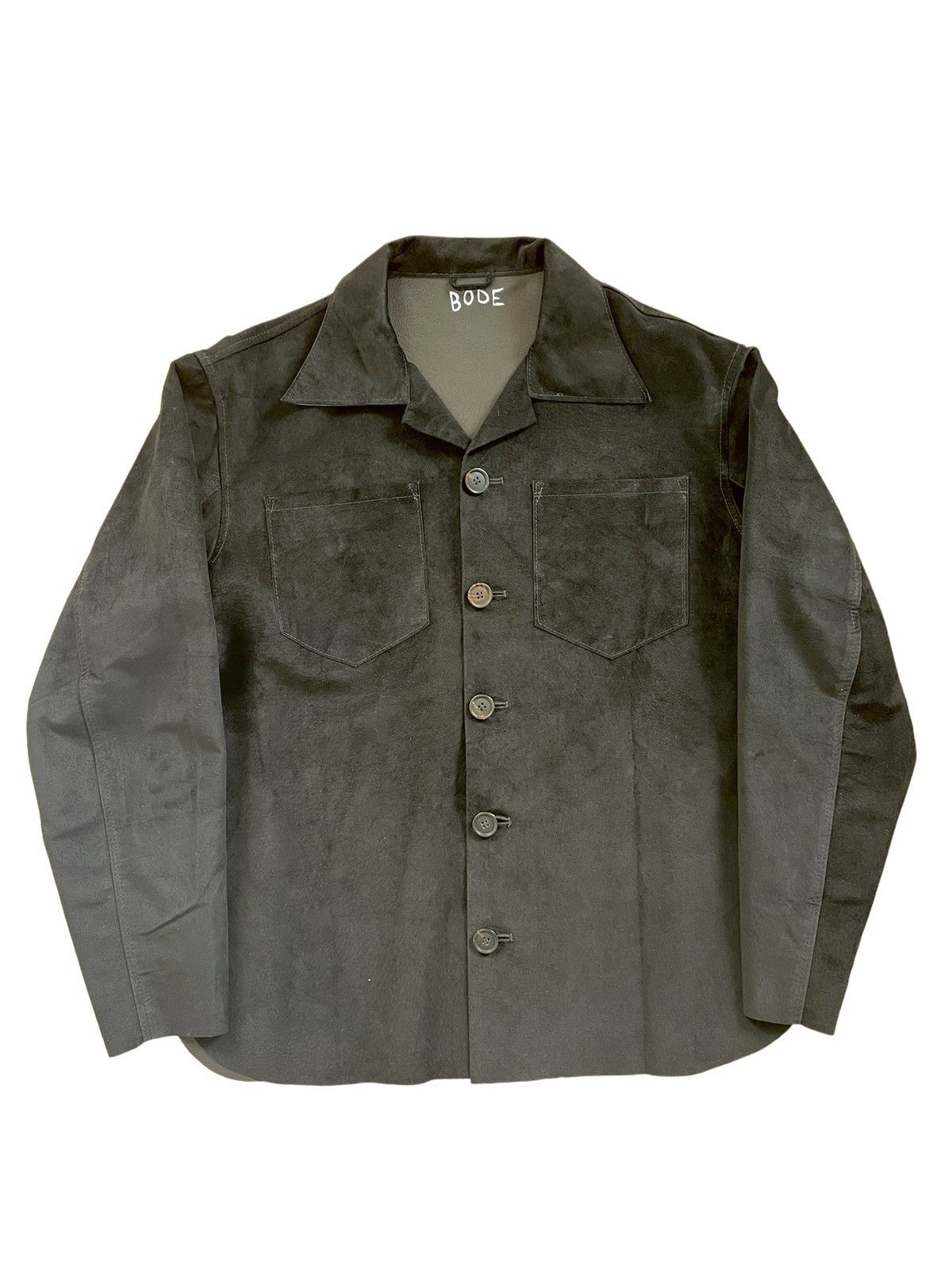 Bode Bode Suede Lether Shirts Jacket | Grailed