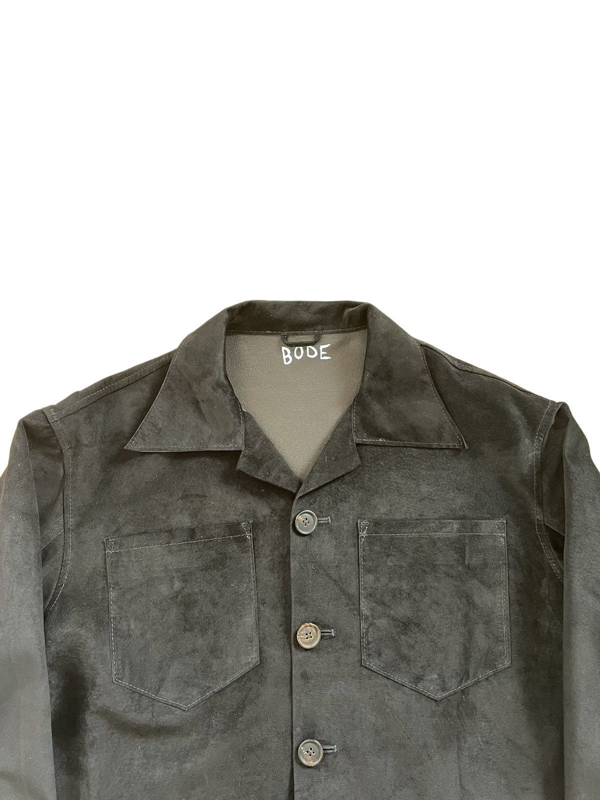 Bode Bode Suede Lether Shirts Jacket | Grailed