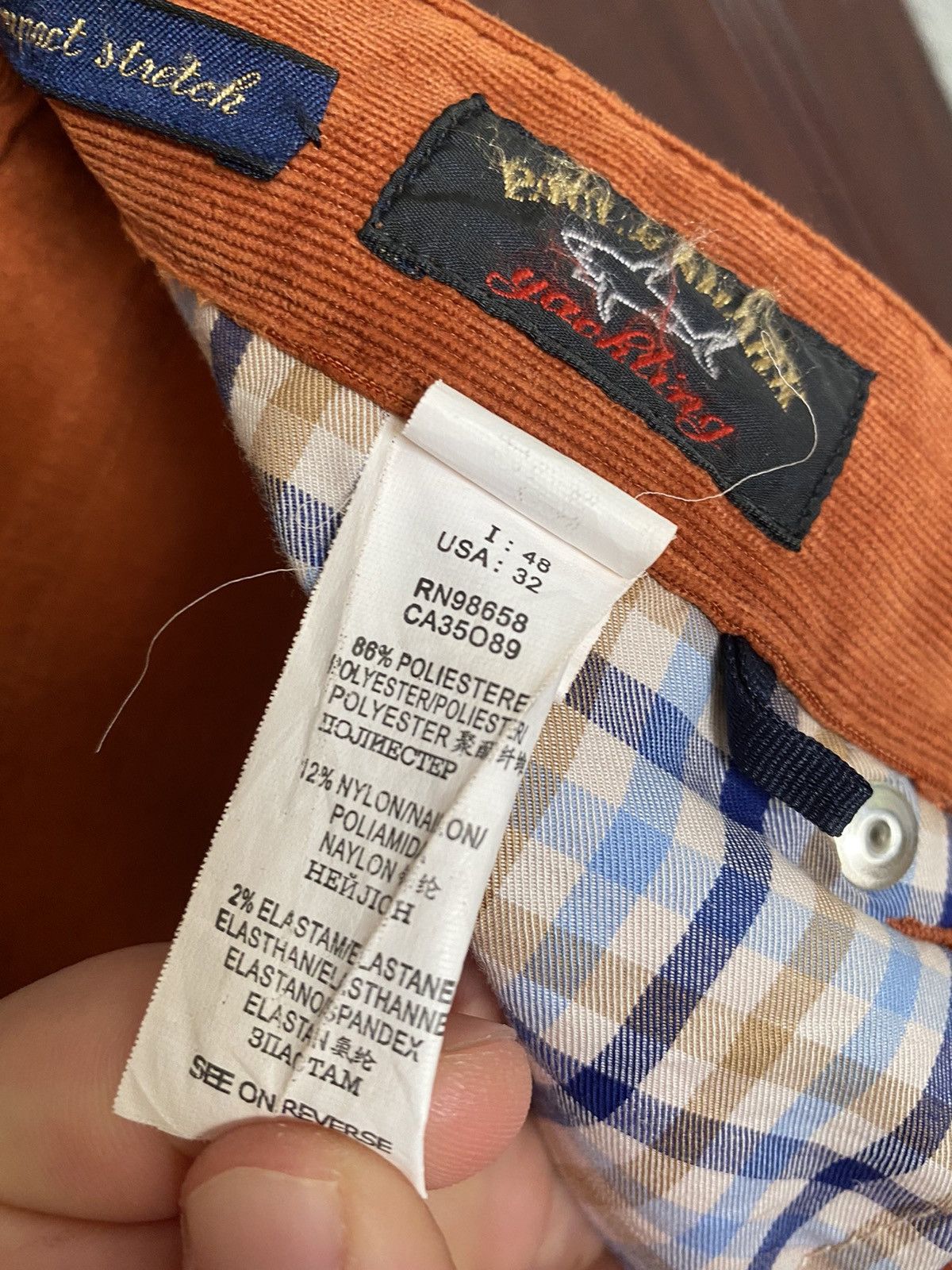 Paul & Shark Paul & Shark Corduroy Pants Jeans Jacob Cohen Brioni Size 32 Size US 32 / EU 48 - 8 Thumbnail