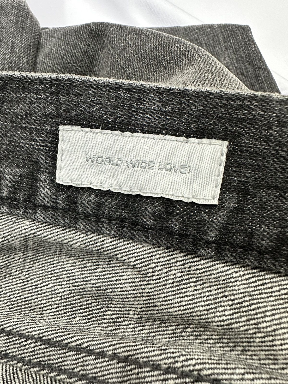 Beauty Beast × Hysteric Glamour × Japanese Brand Rare WWL Distressed & Patchworks Jeans Size US 32 / EU 48 - 9 Thumbnail