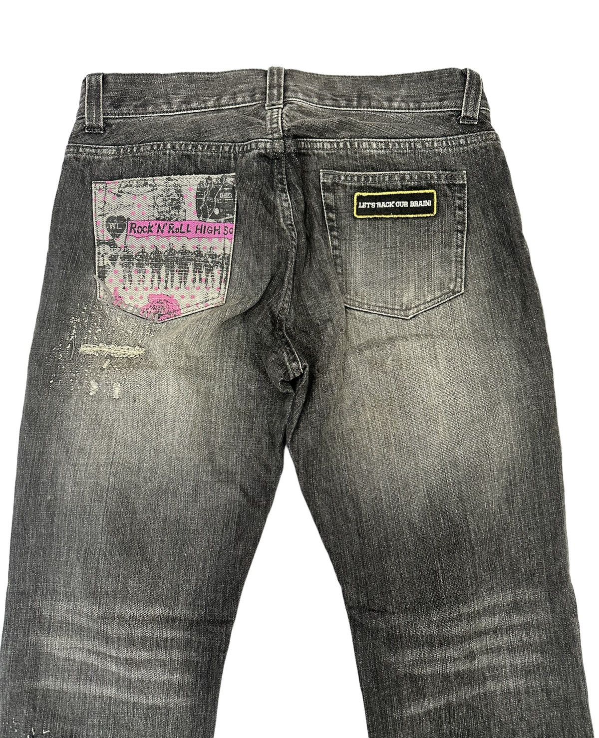 Beauty Beast × Hysteric Glamour × Japanese Brand Rare WWL Distressed & Patchworks Jeans Size US 32 / EU 48 - 8 Thumbnail