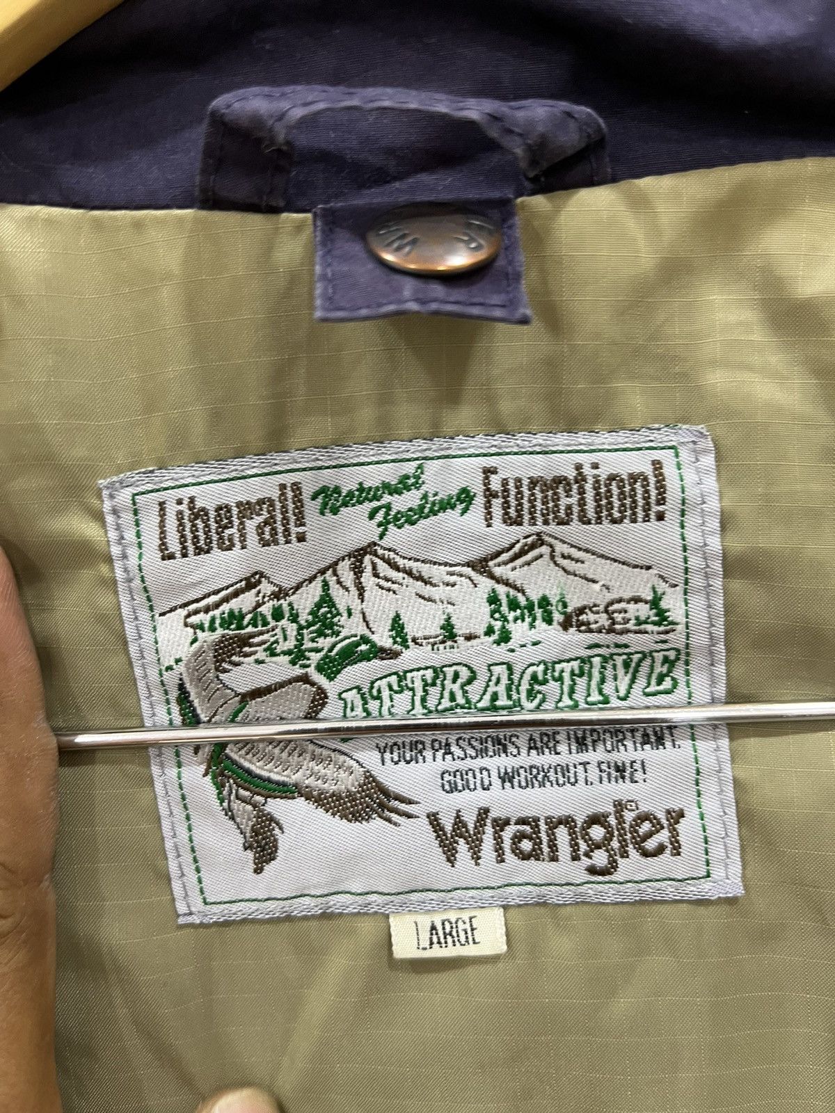 Vintage × Wrangler C. VINTAGE WRANGLER JACKET Size US XL / EU 56 / 4 - 6 Thumbnail