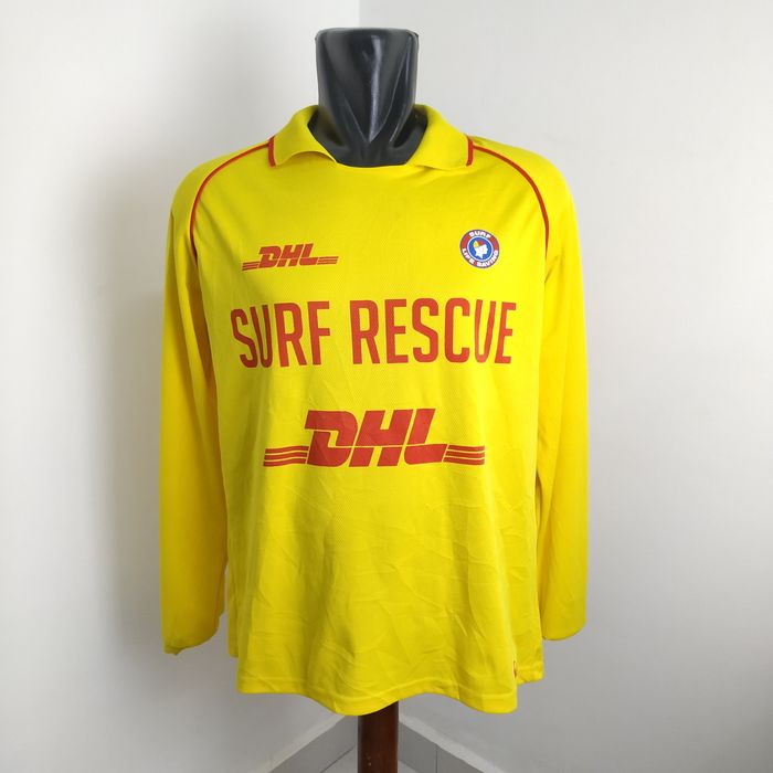 Soccer Jersey QUICKSILVER X DHL SURF RESCUE COLLAB JERSEY Grailed