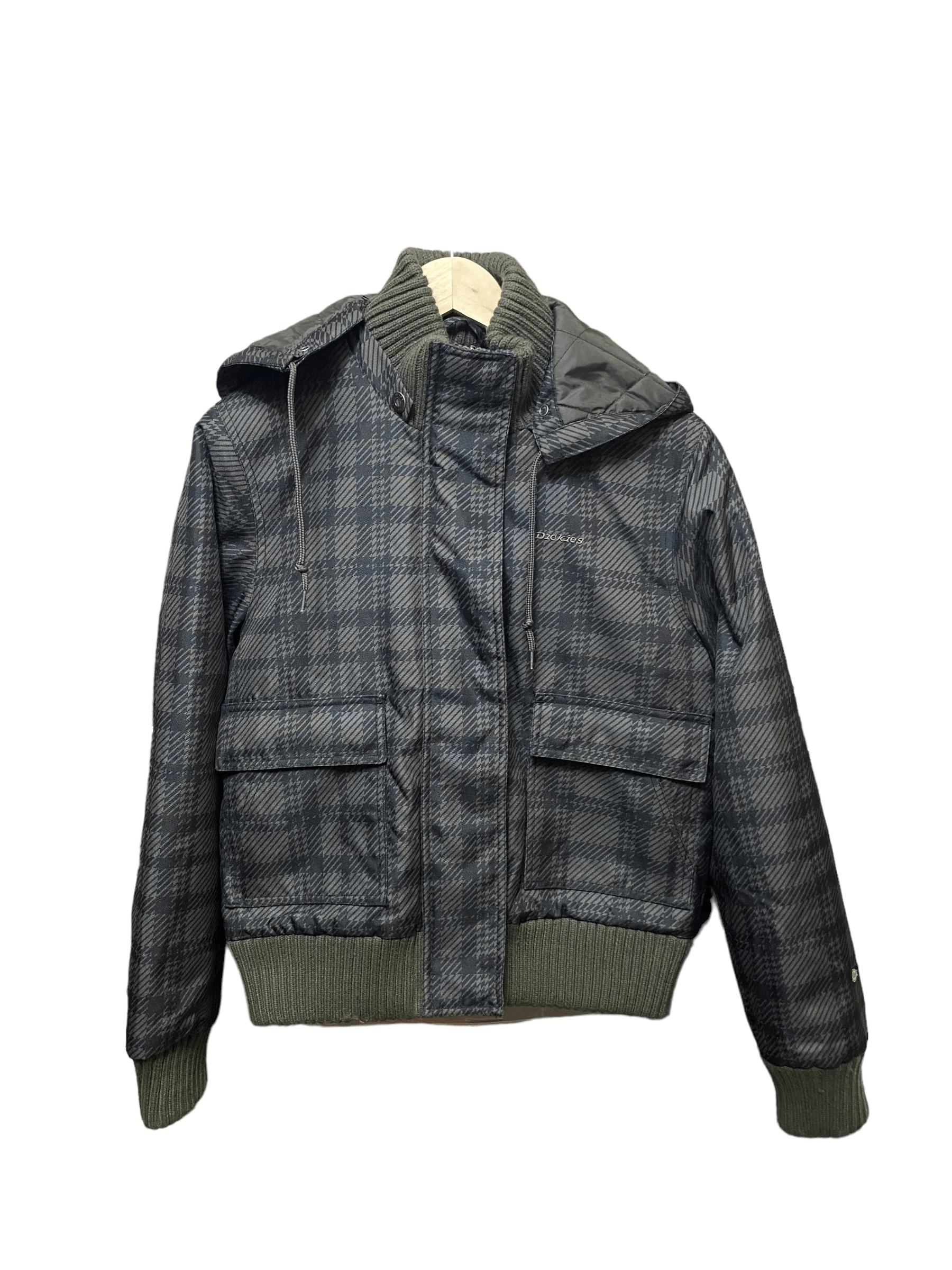 Dickies Checkered brown winter jacket, size S Size US S / EU 44-46 / 1 - 1 Thumbnail