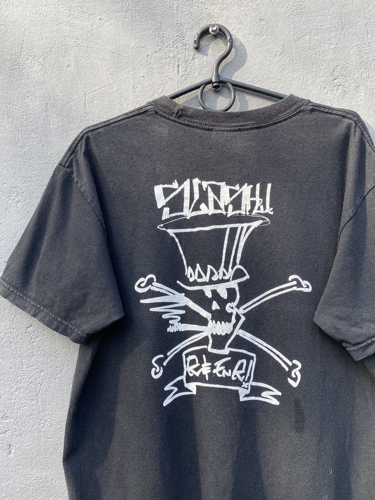 Band Tees Vintage SLASH from GUNS N ROSES Faded Band T Shirt Medium Size US M / EU 48-50 / 2 - 6 Thumbnail