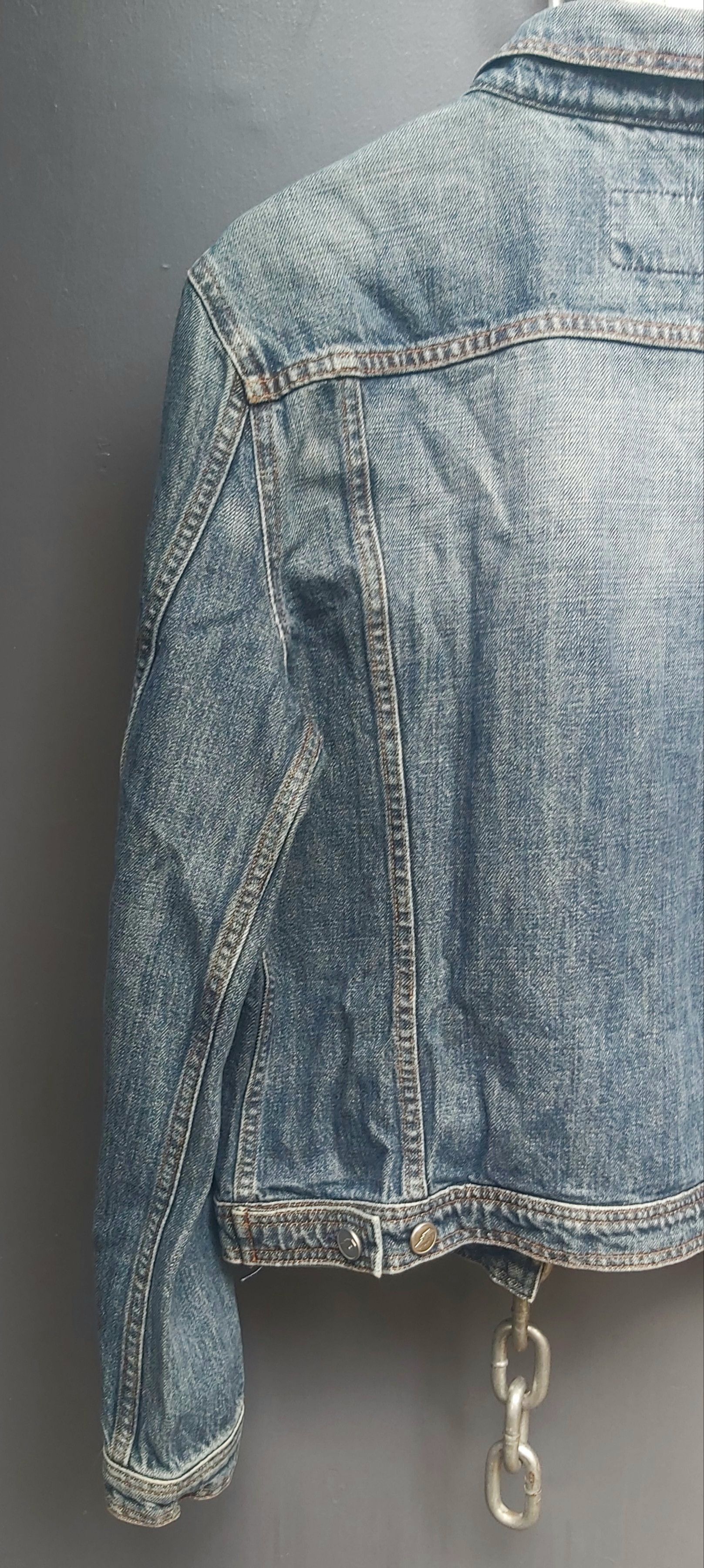 W&LT W &LT Walter Van Beirendonck Denim Trucker Jacket Size L / US 10 / IT 46 - 5 Thumbnail