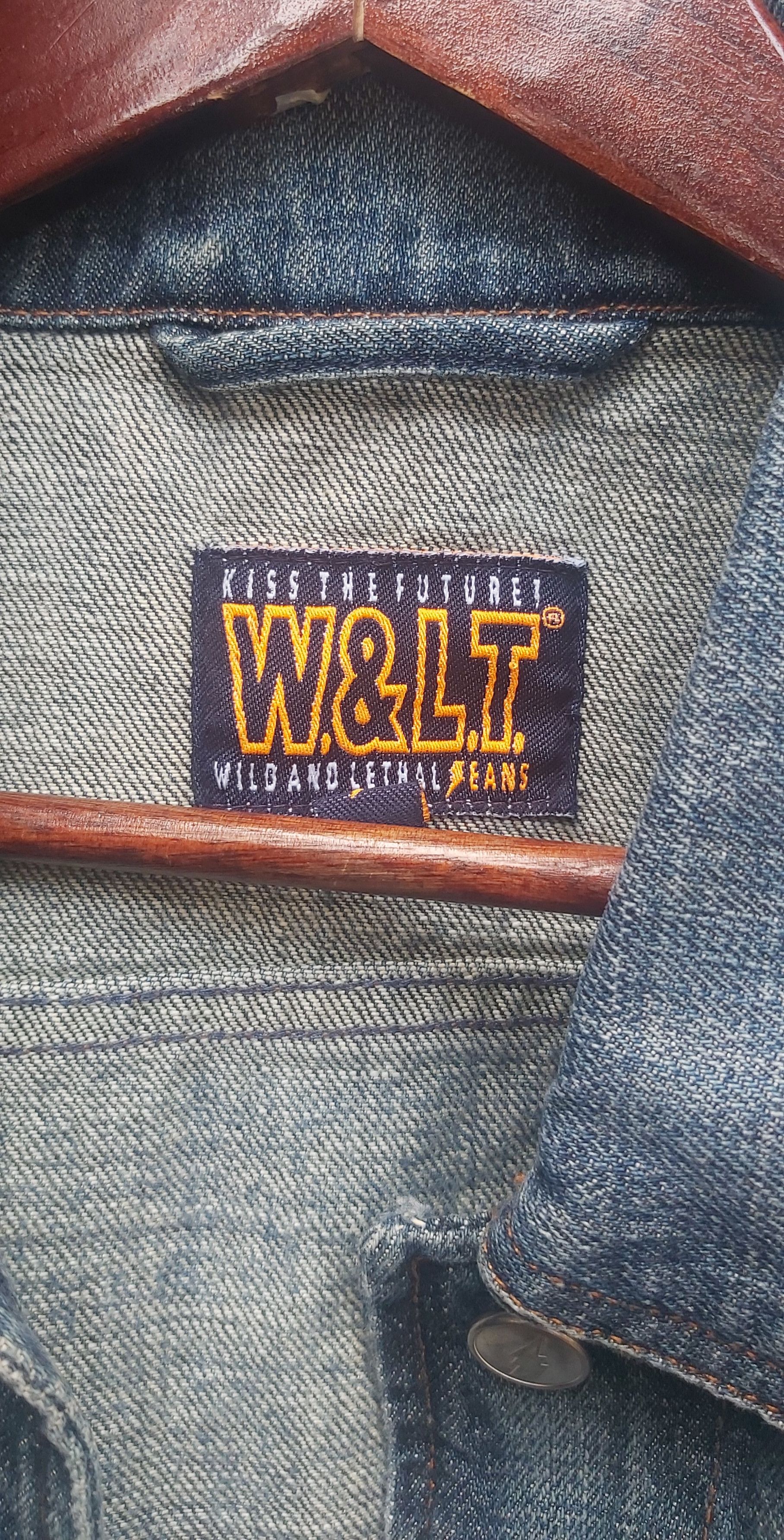 W&LT W &LT Walter Van Beirendonck Denim Trucker Jacket Size L / US 10 / IT 46 - 7 Thumbnail