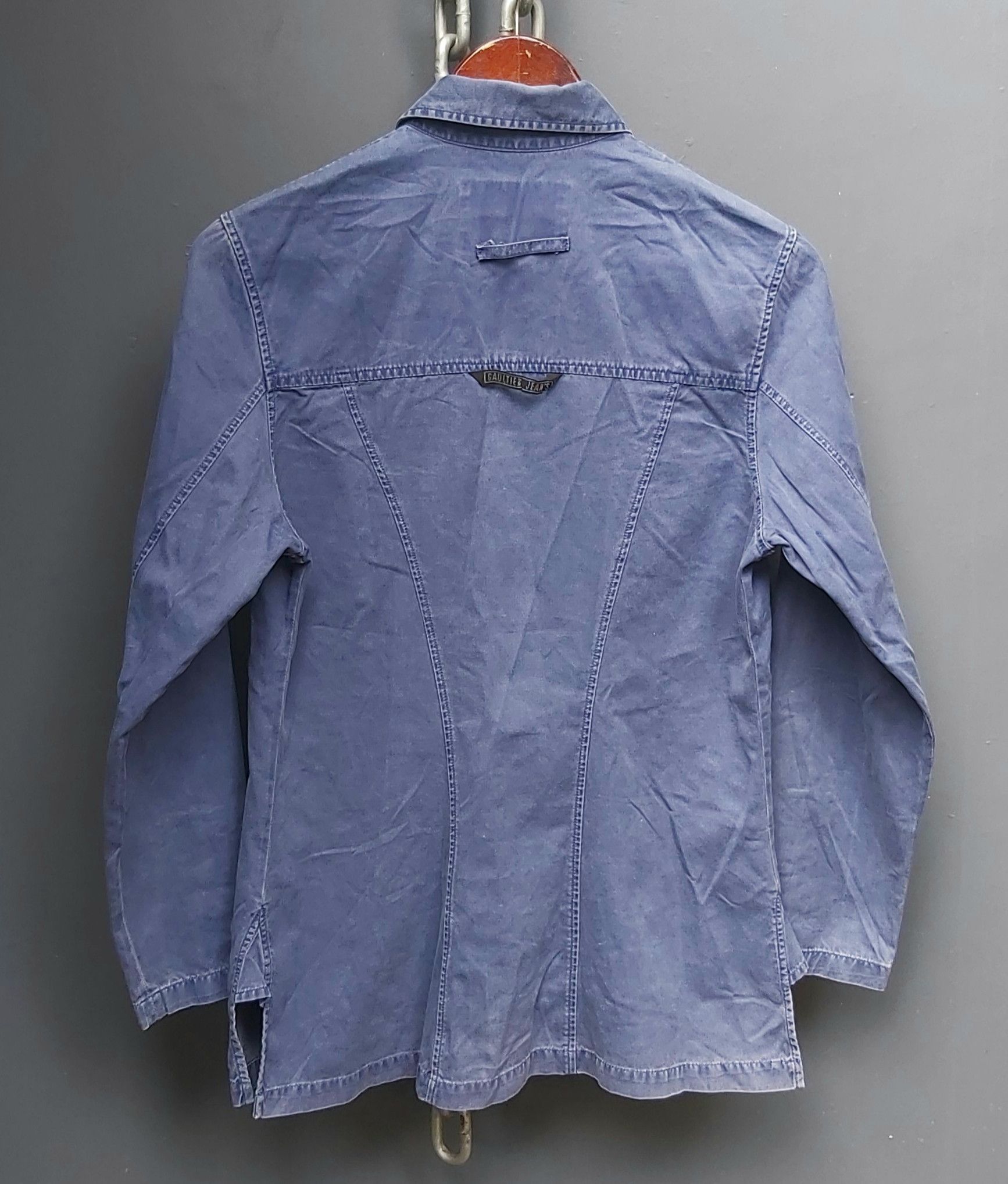 Jean Paul Gaultier Jean Paul Gaultier Pearl Snap Button Up Shirt Size S / US 4 / IT 40 - 4 Thumbnail