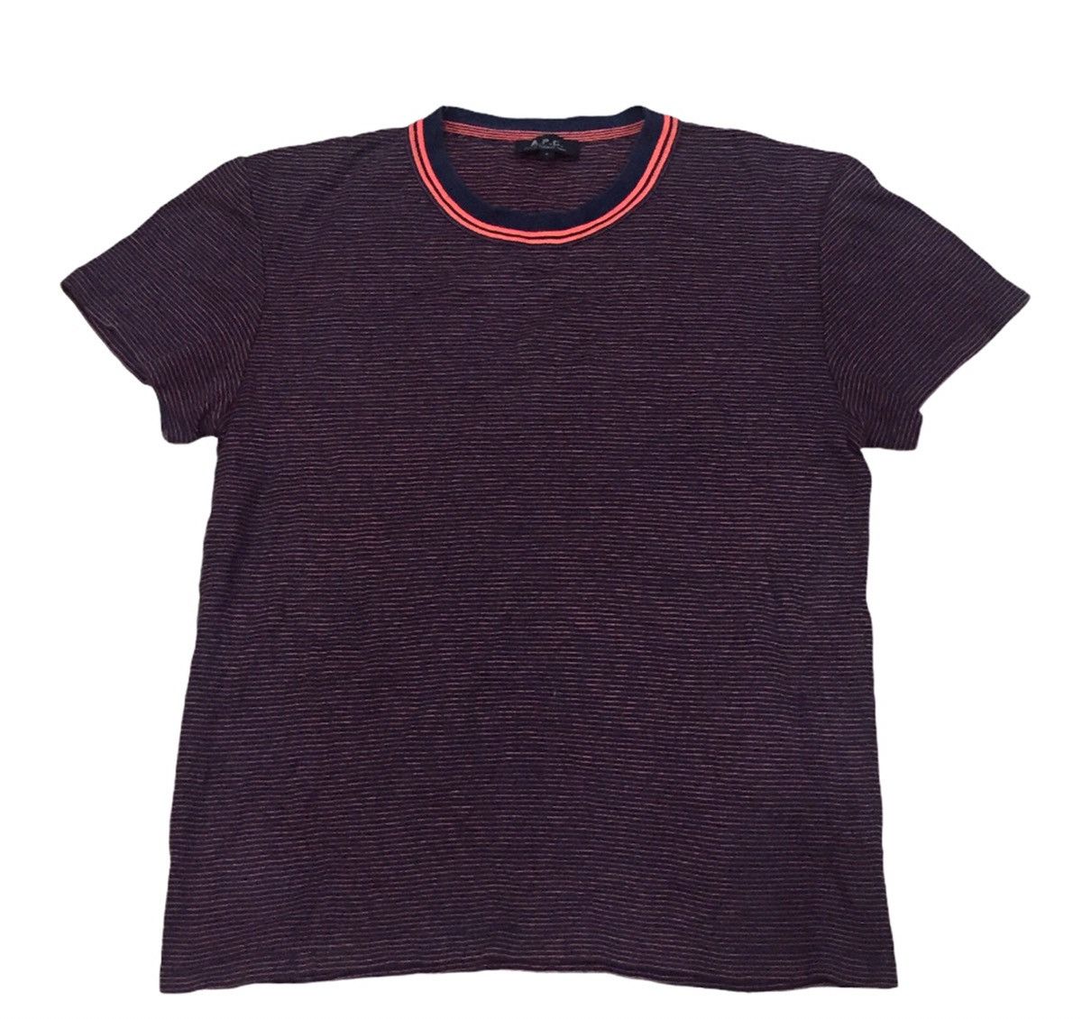 A.P.C. × Japanese Brand × Vintage Designer japanese APC Stripe Shirt Size US M / EU 48-50 / 2 - 1 Thumbnail