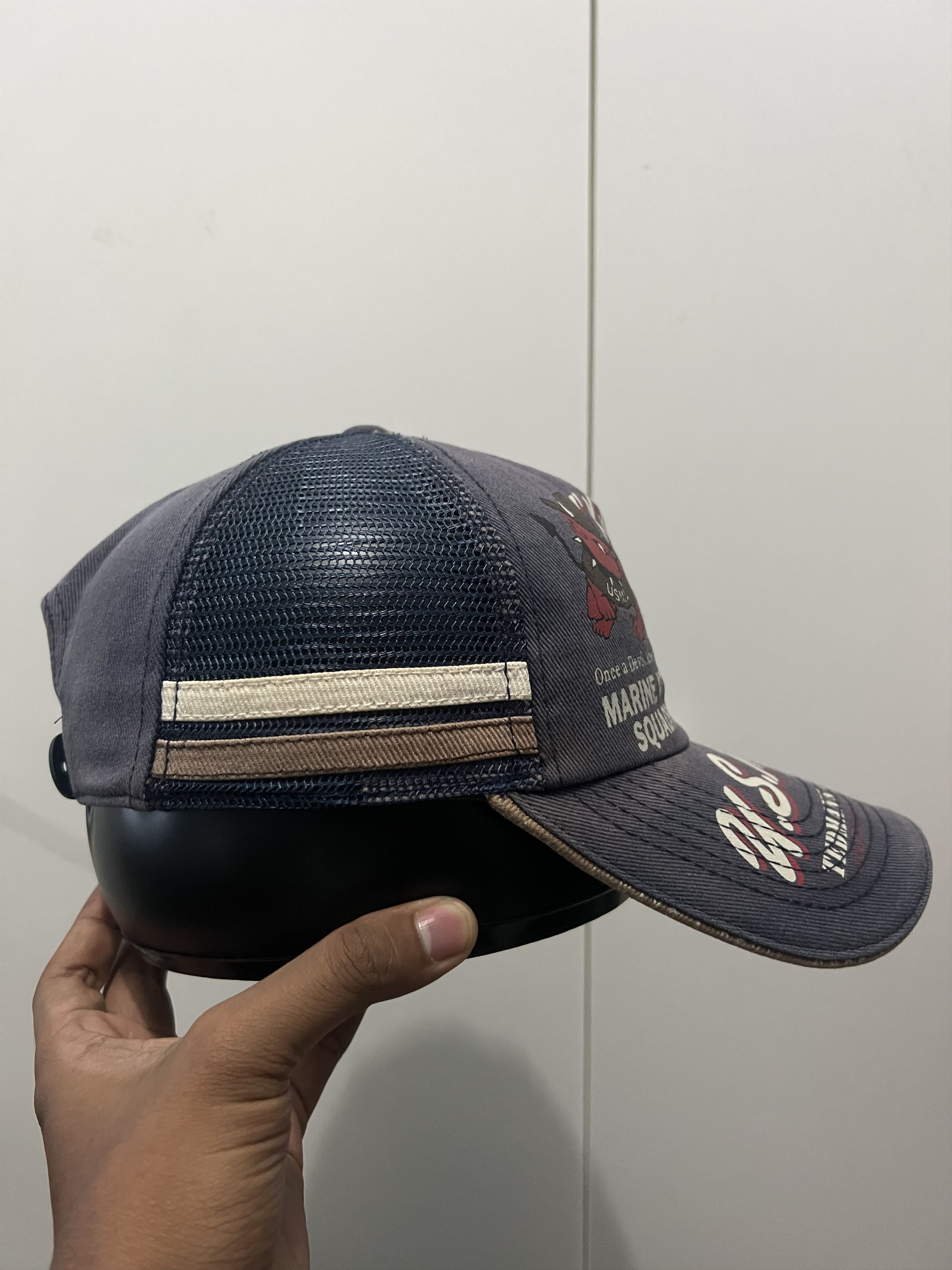 Tedman TEDMAN Knockin Bulldog Company Trucker Hat Size ONE SIZE - 3 Thumbnail