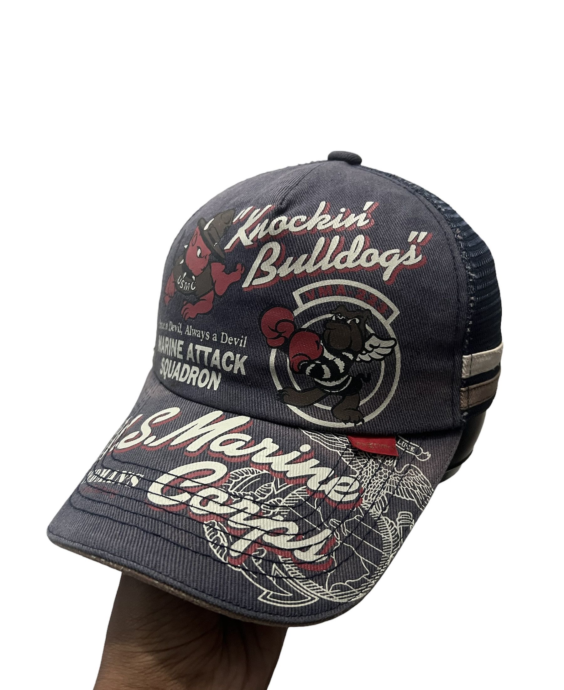 Tedman TEDMAN Knockin Bulldog Company Trucker Hat Size ONE SIZE - 1 Thumbnail