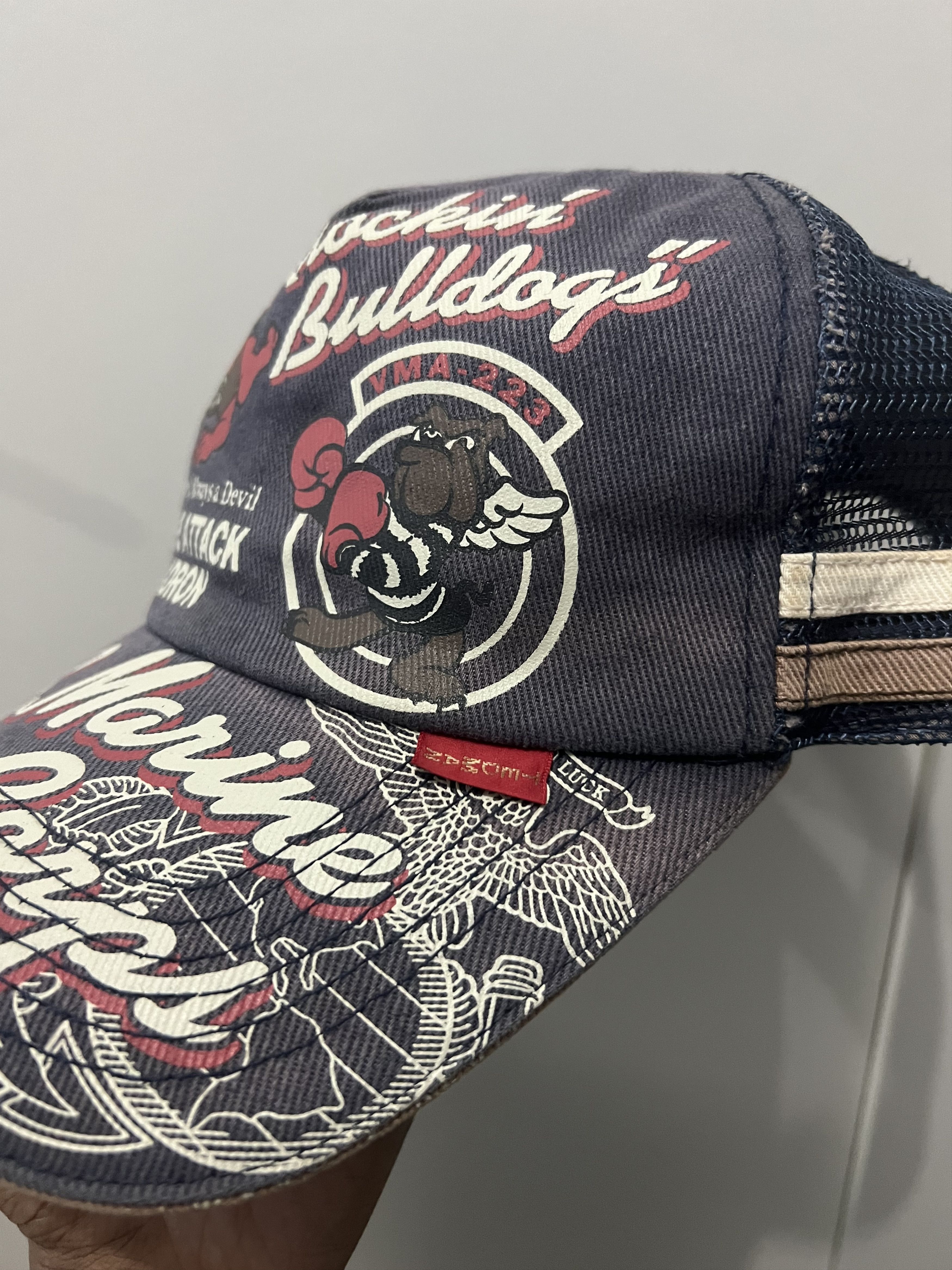 Tedman TEDMAN Knockin Bulldog Company Trucker Hat Size ONE SIZE - 10 Thumbnail
