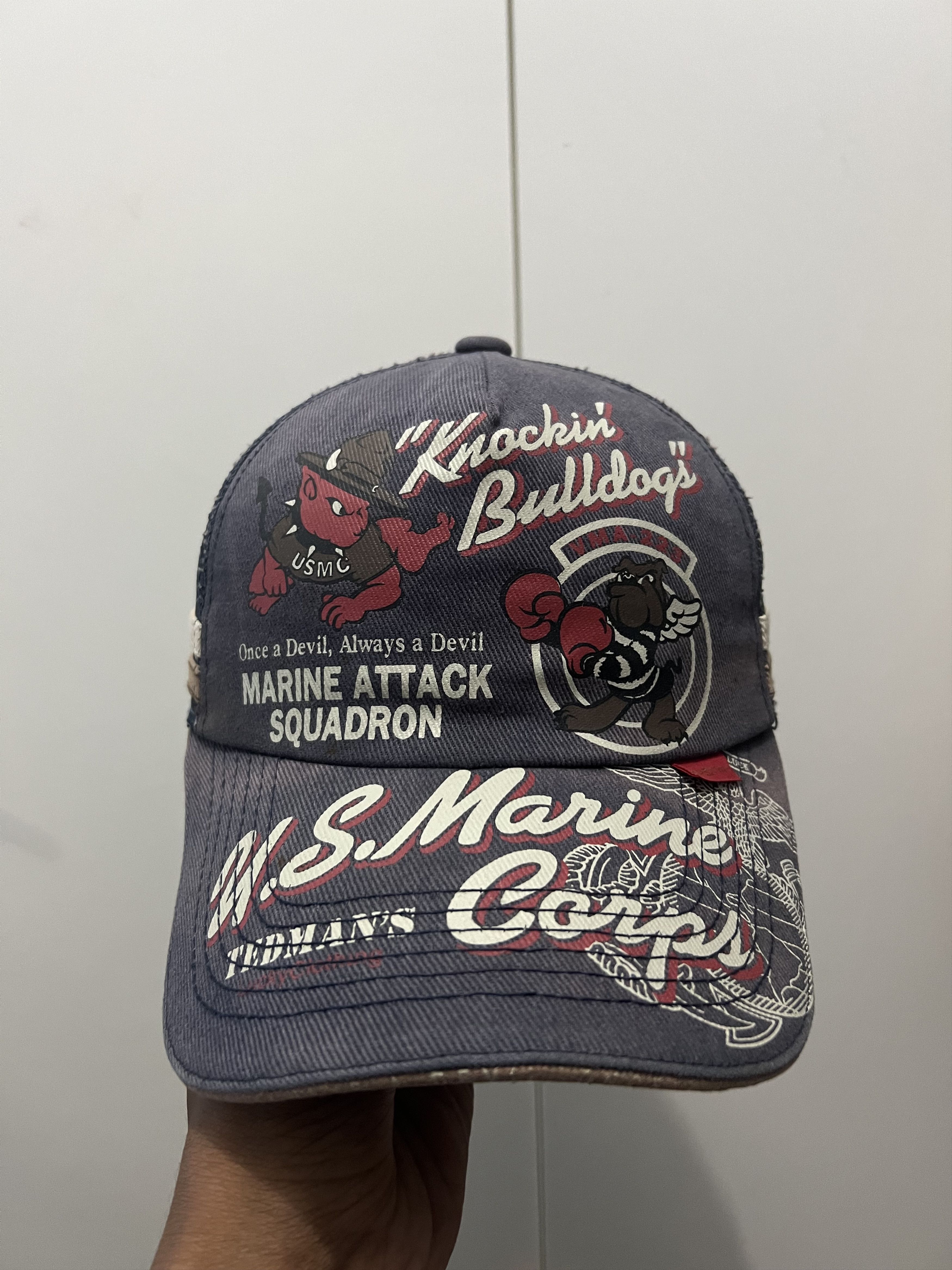 Tedman TEDMAN Knockin Bulldog Company Trucker Hat Size ONE SIZE - 2 Thumbnail