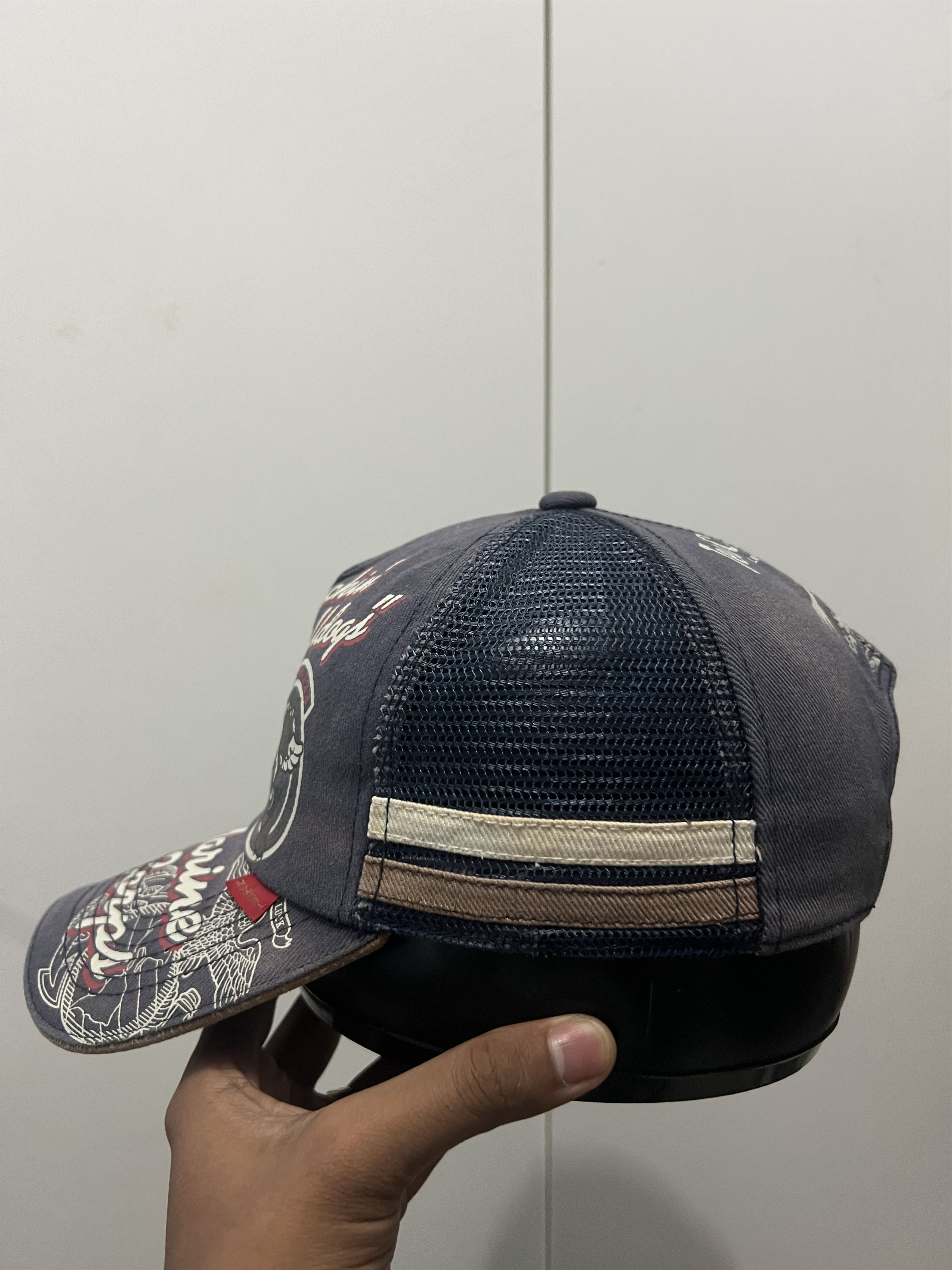 Tedman TEDMAN Knockin Bulldog Company Trucker Hat Size ONE SIZE - 5 Thumbnail