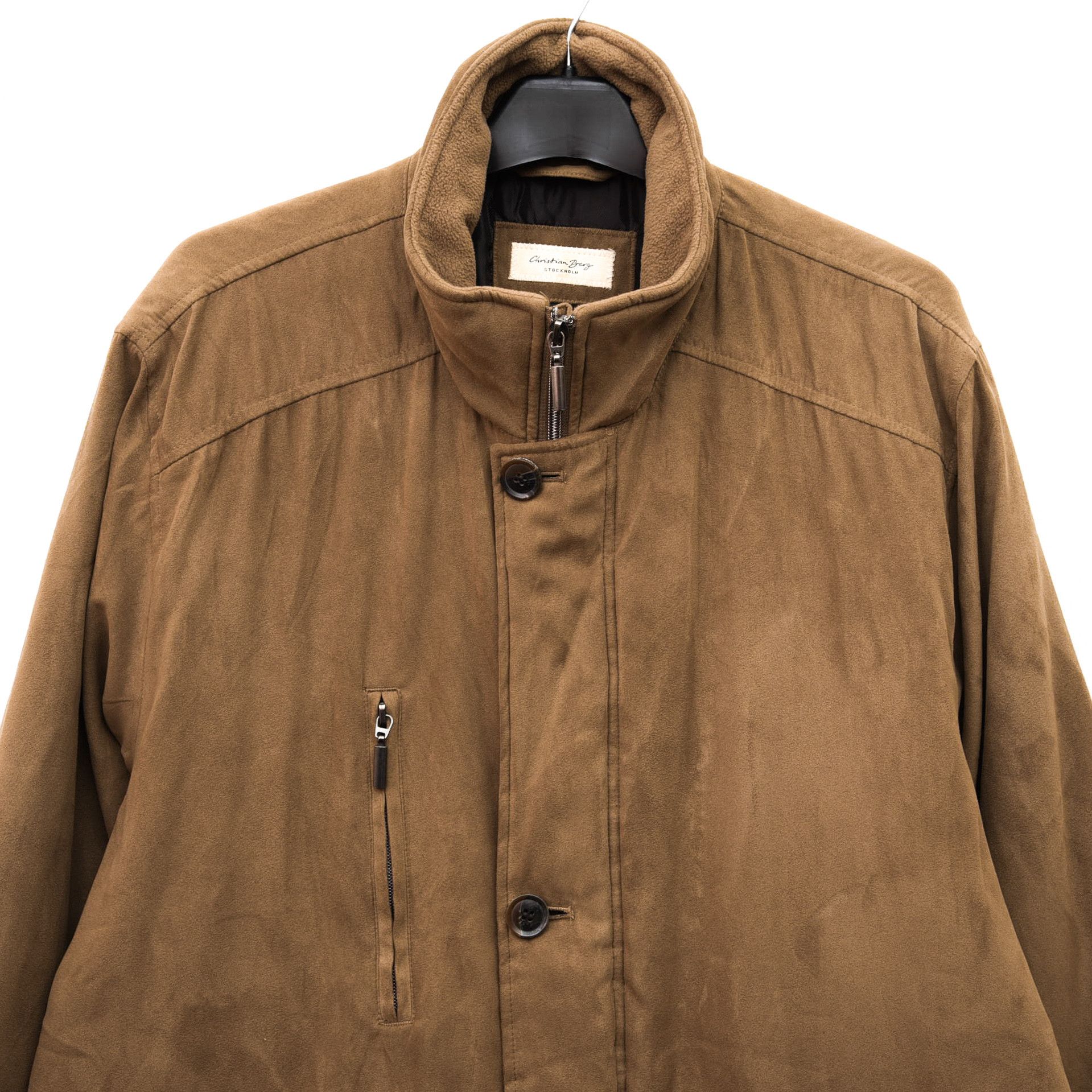Designer CHRISTIAN BERG Brown Coat Light Insulation Jacket Outdoors Size US M / EU 48-50 / 2 - 2 Thumbnail