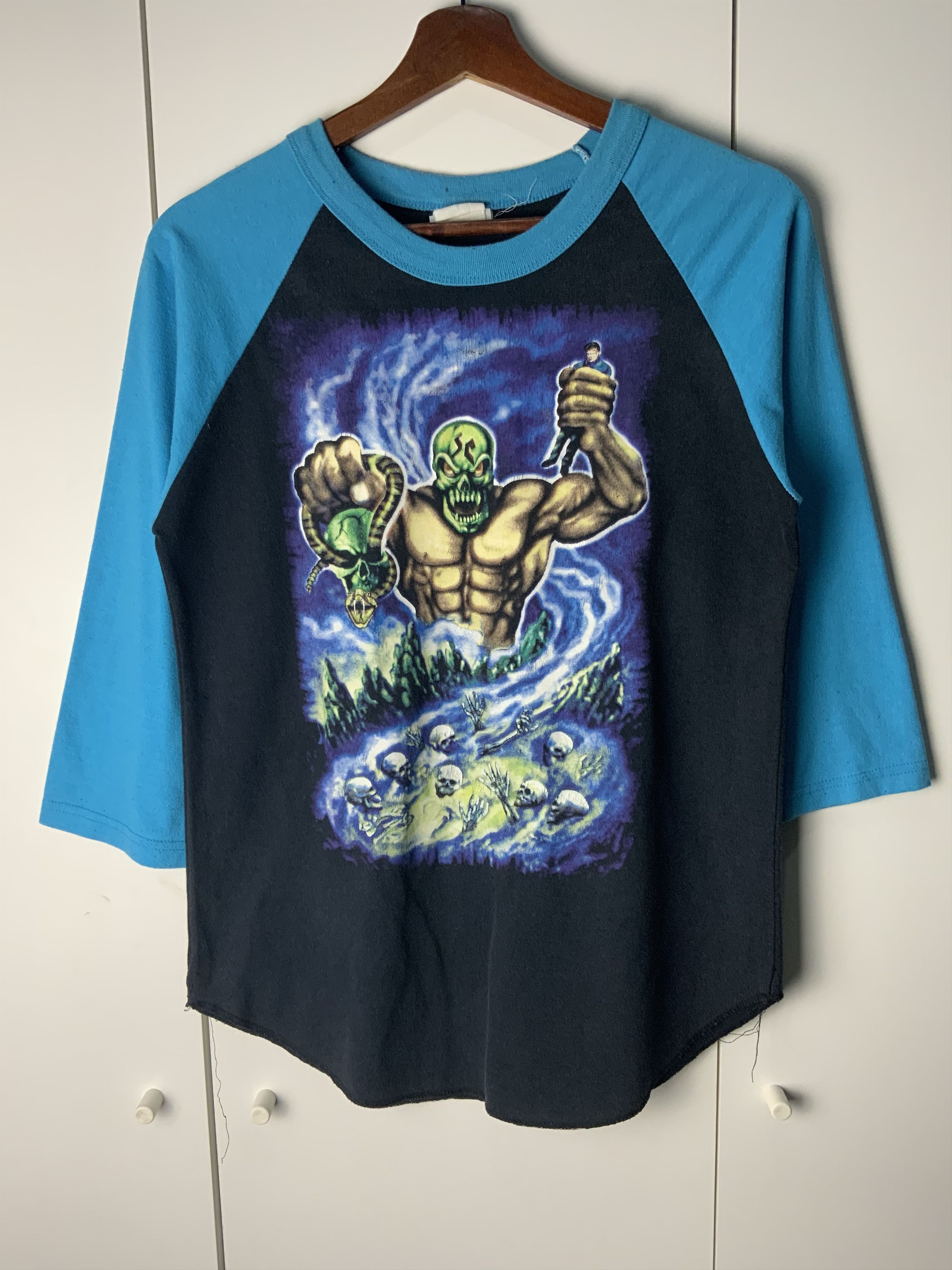 Jerzees Zombie Wrestler Cartoon Tee