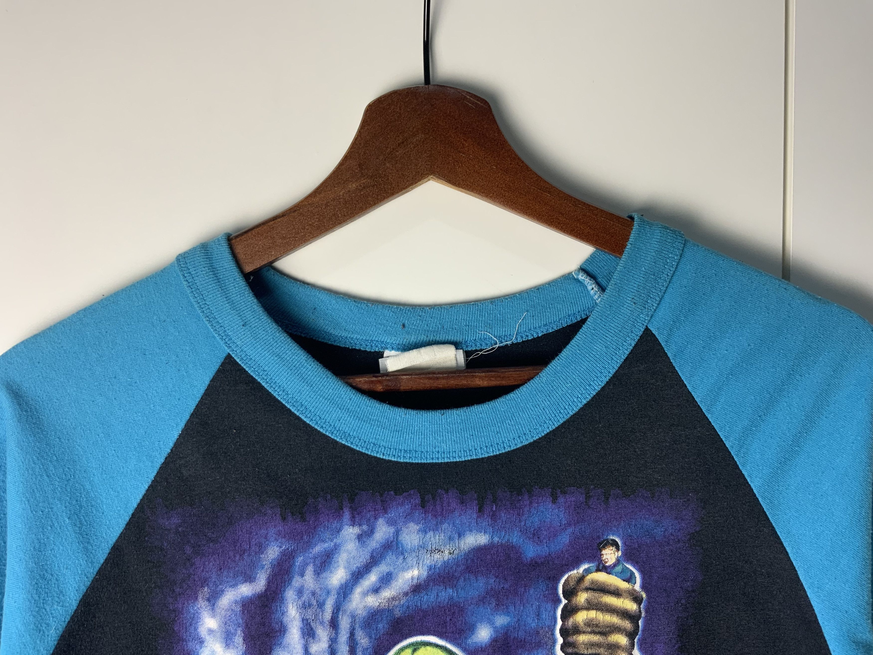 If Six Was Nine Jerzees Zombie Wrestler Cartoon Tee Size US M / EU 48-50 / 2 - 3 Thumbnail