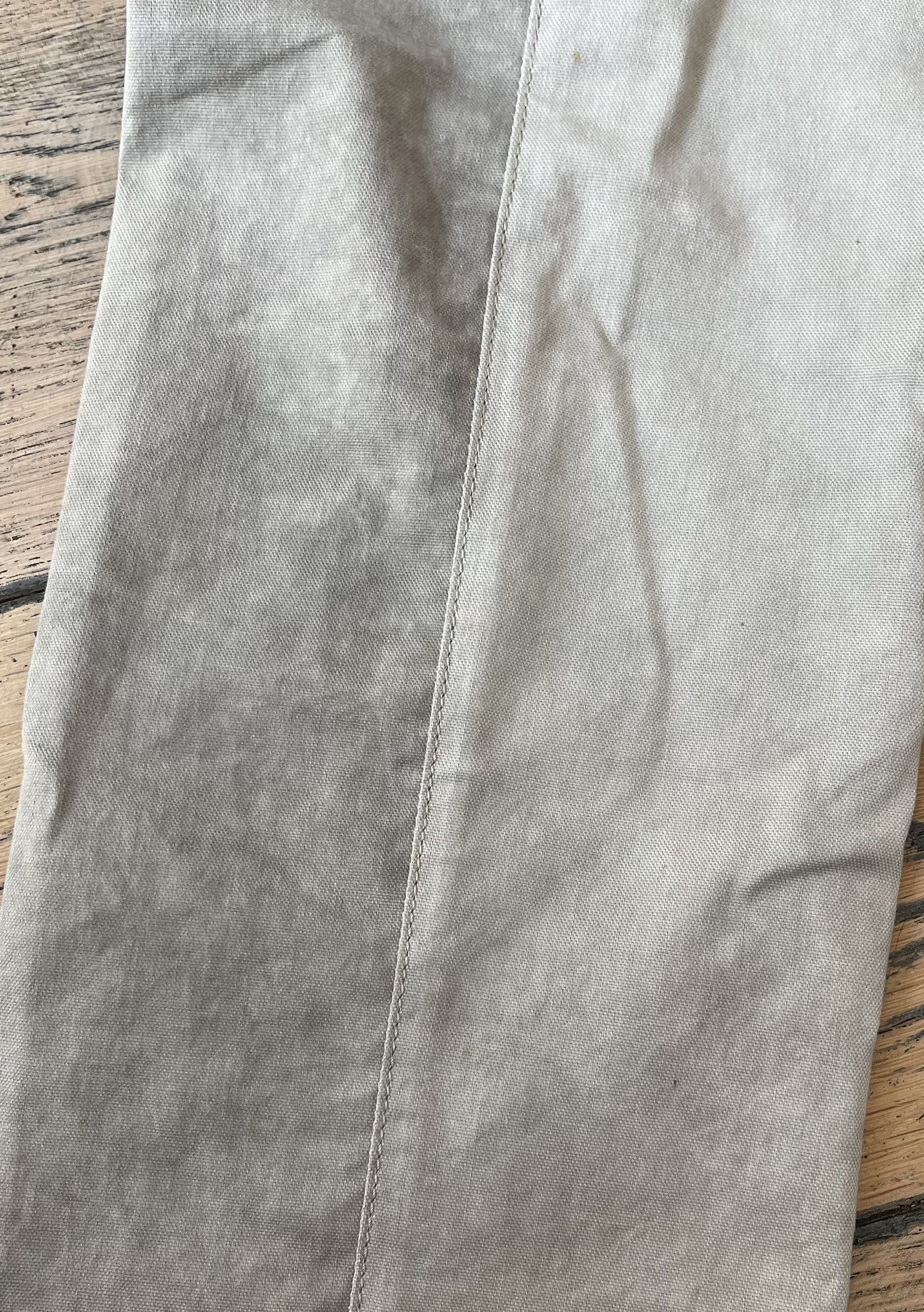 Poeme Bohemien Poème Bohémien Light Grey Washed Cotton Patch Pocket Pants Size US 32 / EU 48 - 3 Thumbnail