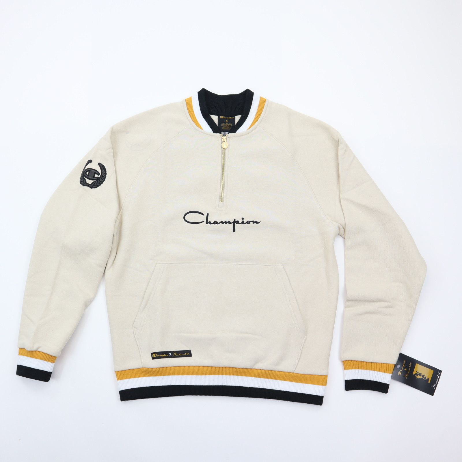 Champion x Muhammad Ali Bomber Collar Sweatshirt - S - READ