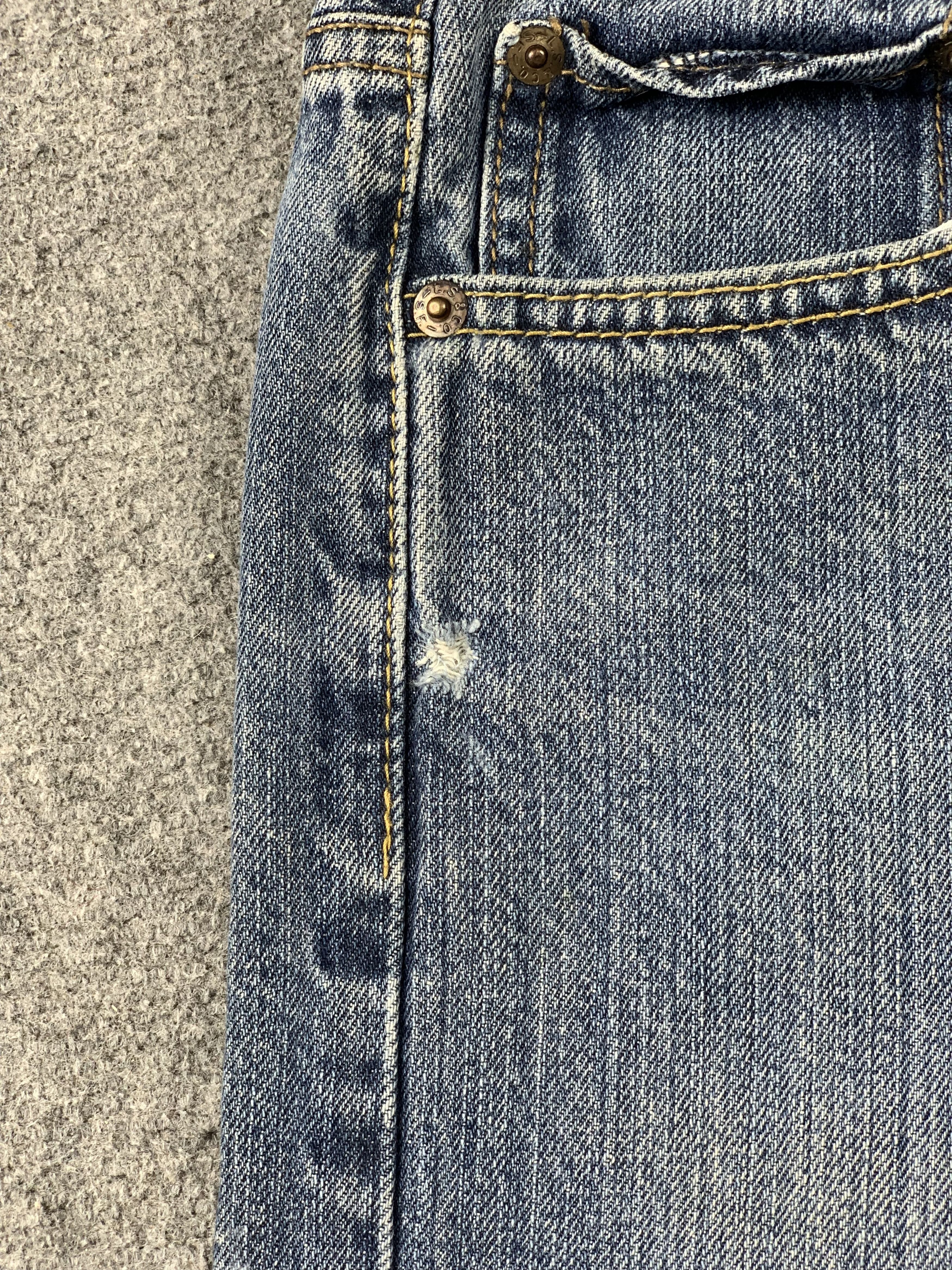 Levi's Vintage Levis 550 Faded Blue Jeans DP2109 Size US 30 / EU 46 - 12 Thumbnail