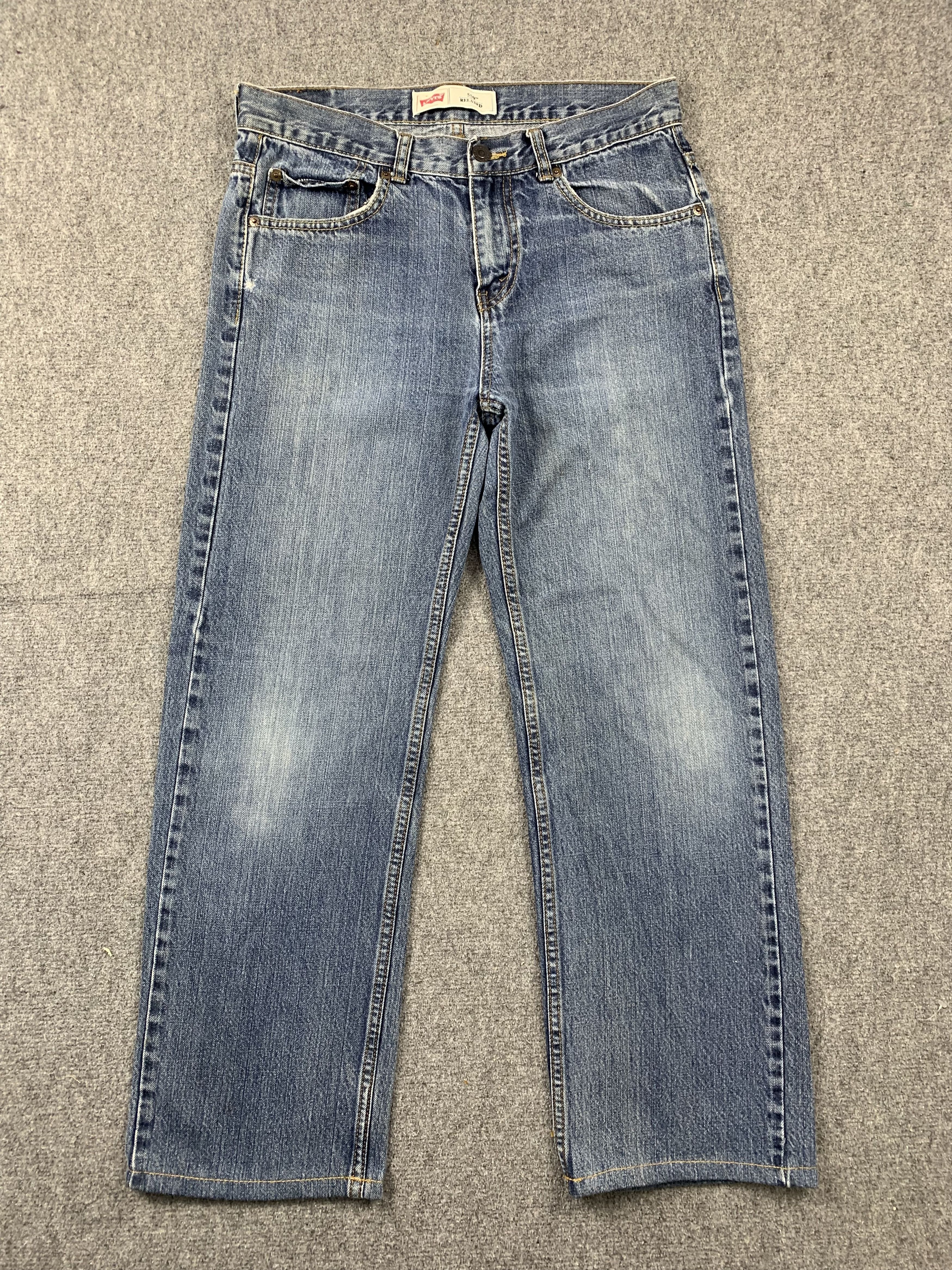 Levi's Vintage Levis 550 Faded Blue Jeans DP2109 Size US 30 / EU 46 - 1 Thumbnail
