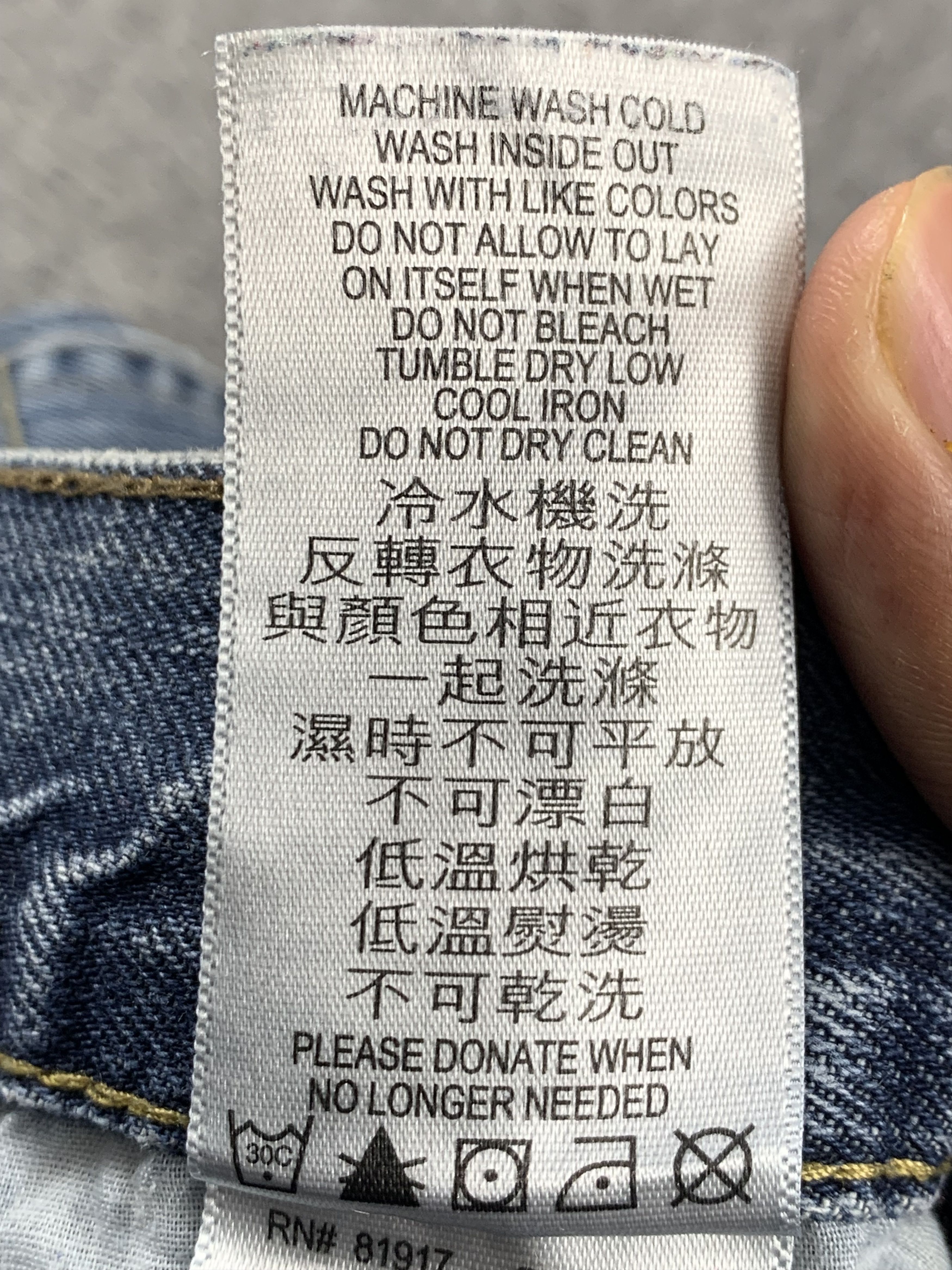 Levi's Vintage Levis 550 Faded Blue Jeans DP2109 Size US 30 / EU 46 - 7 Thumbnail