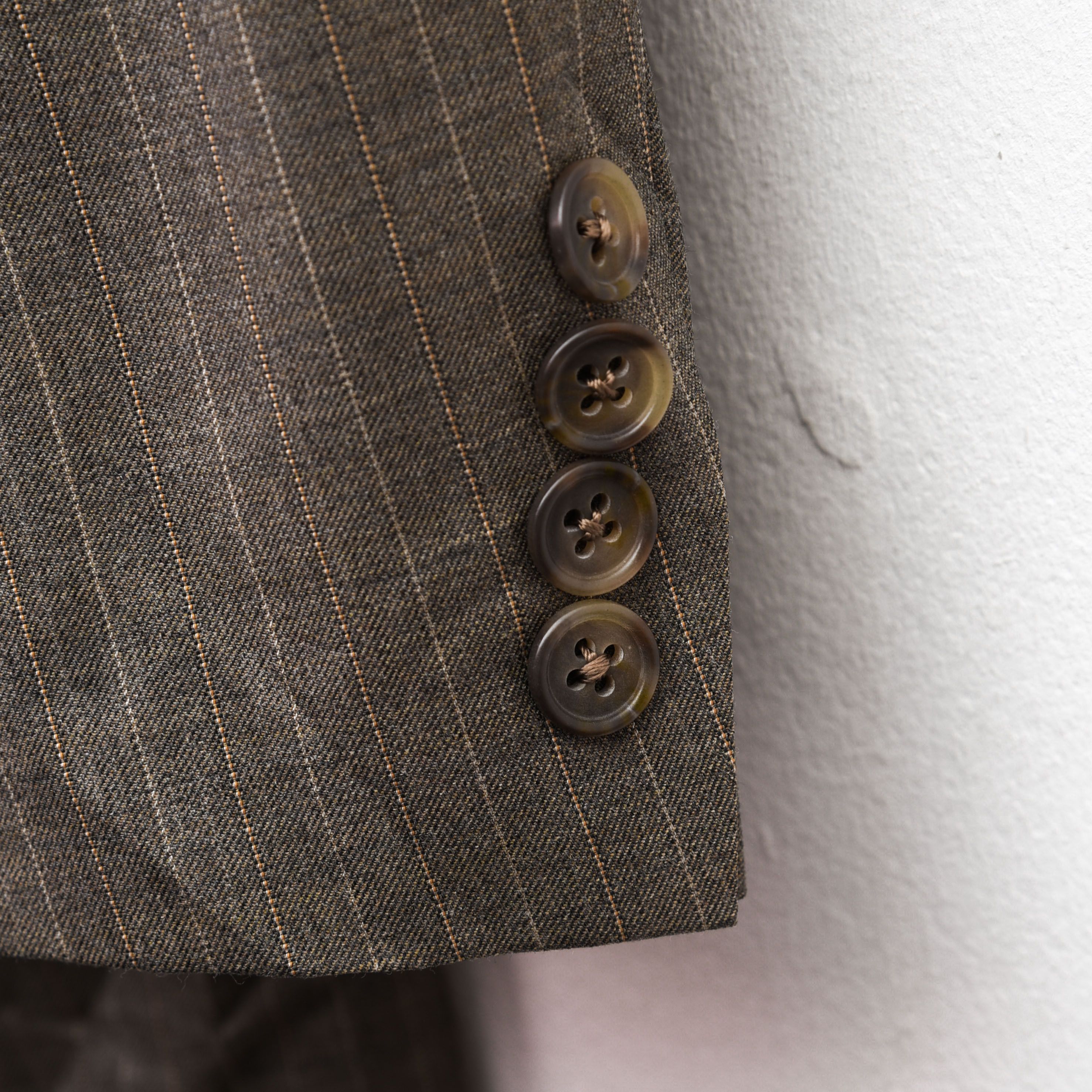 Hart Schaffner Marx HART SCHAFFNER & MARX Wool Pinstriped Blazer Jacket Coat Size 42R - 5 Thumbnail