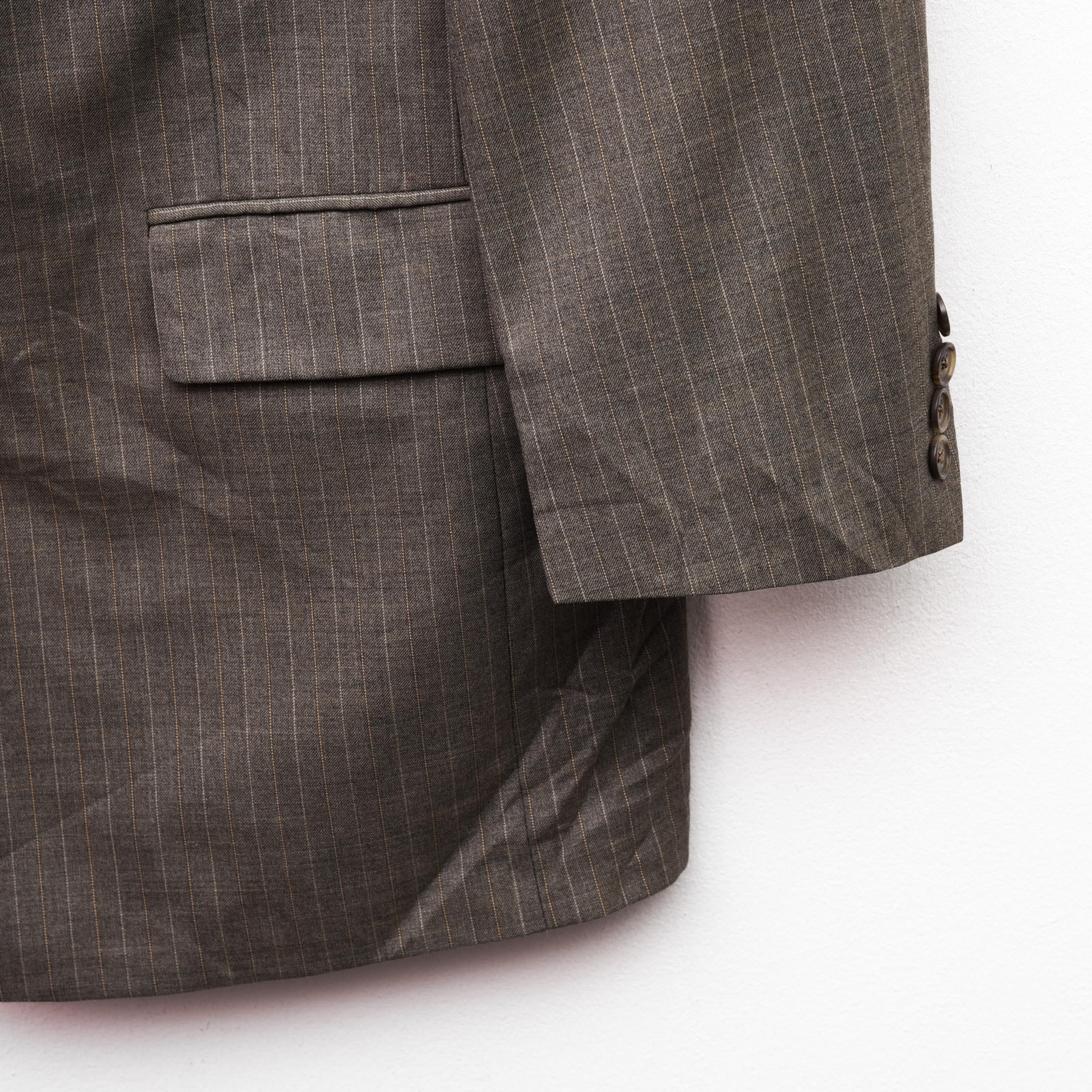 Hart Schaffner Marx HART SCHAFFNER & MARX Wool Pinstriped Blazer Jacket Coat Size 42R - 4 Thumbnail