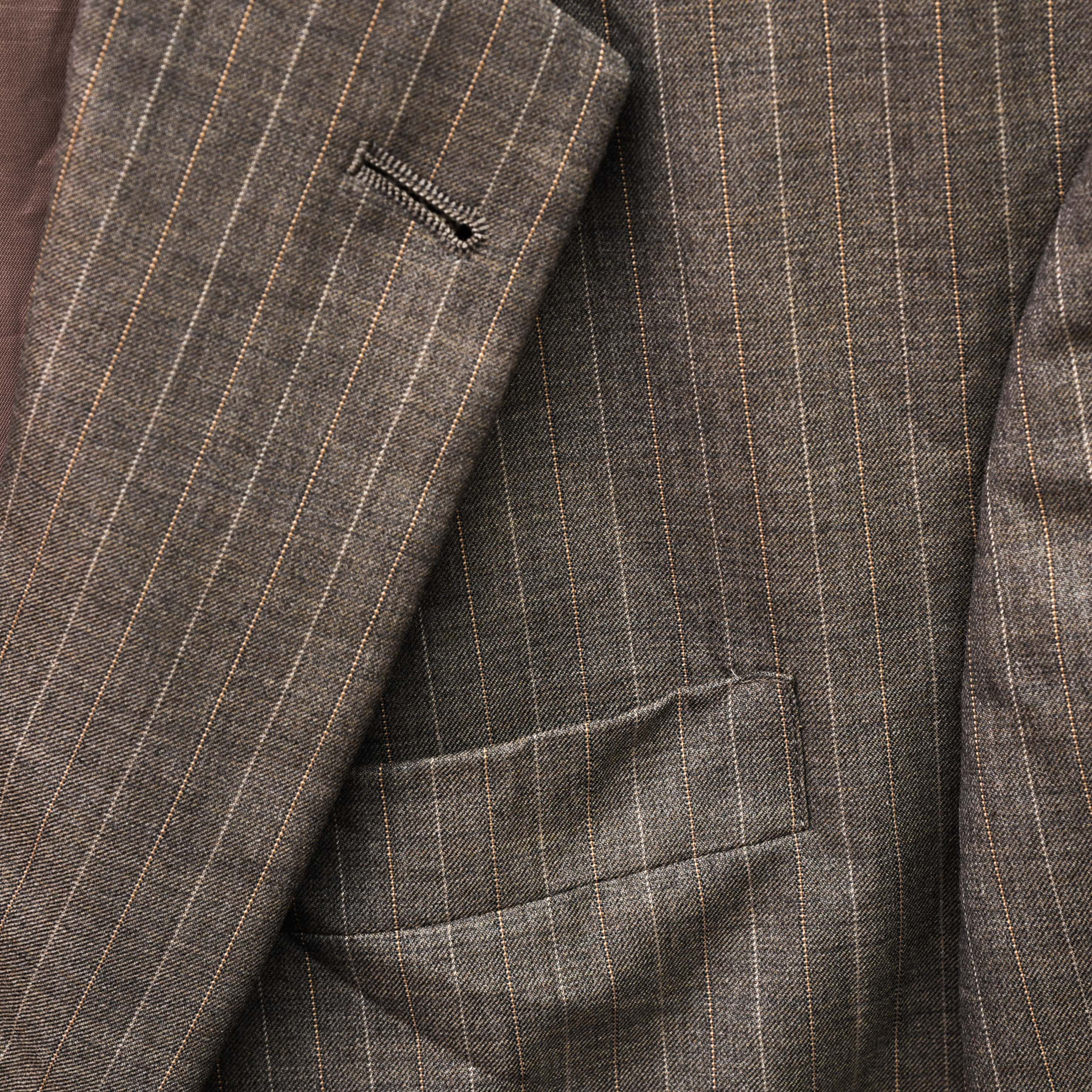 Hart Schaffner Marx HART SCHAFFNER & MARX Wool Pinstriped Blazer Jacket Coat Size 42R - 6 Thumbnail