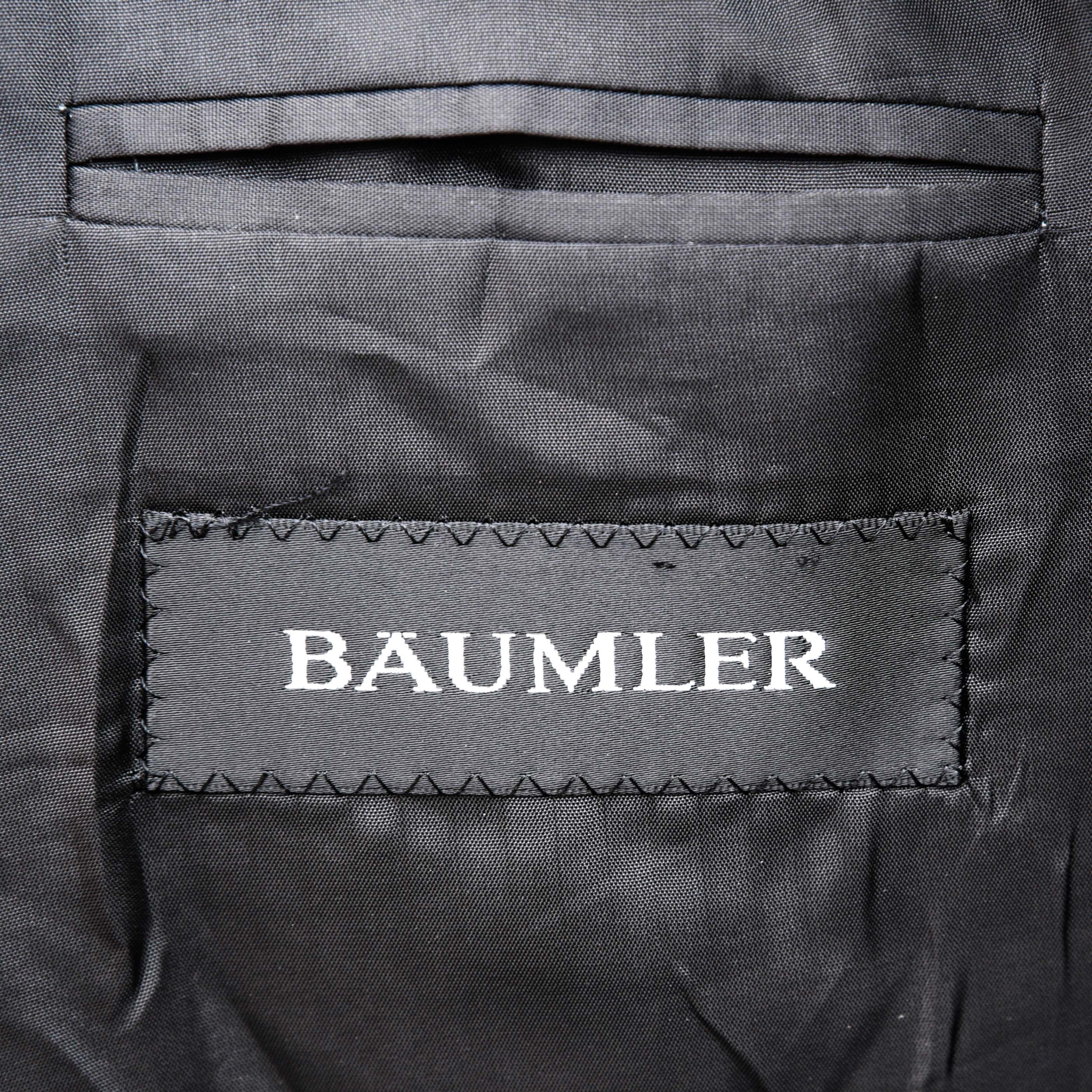 Baumler BAUMLER Wool Blazer Jacket Dark Grey Coat Suit Sport Size 40R - 8 Thumbnail