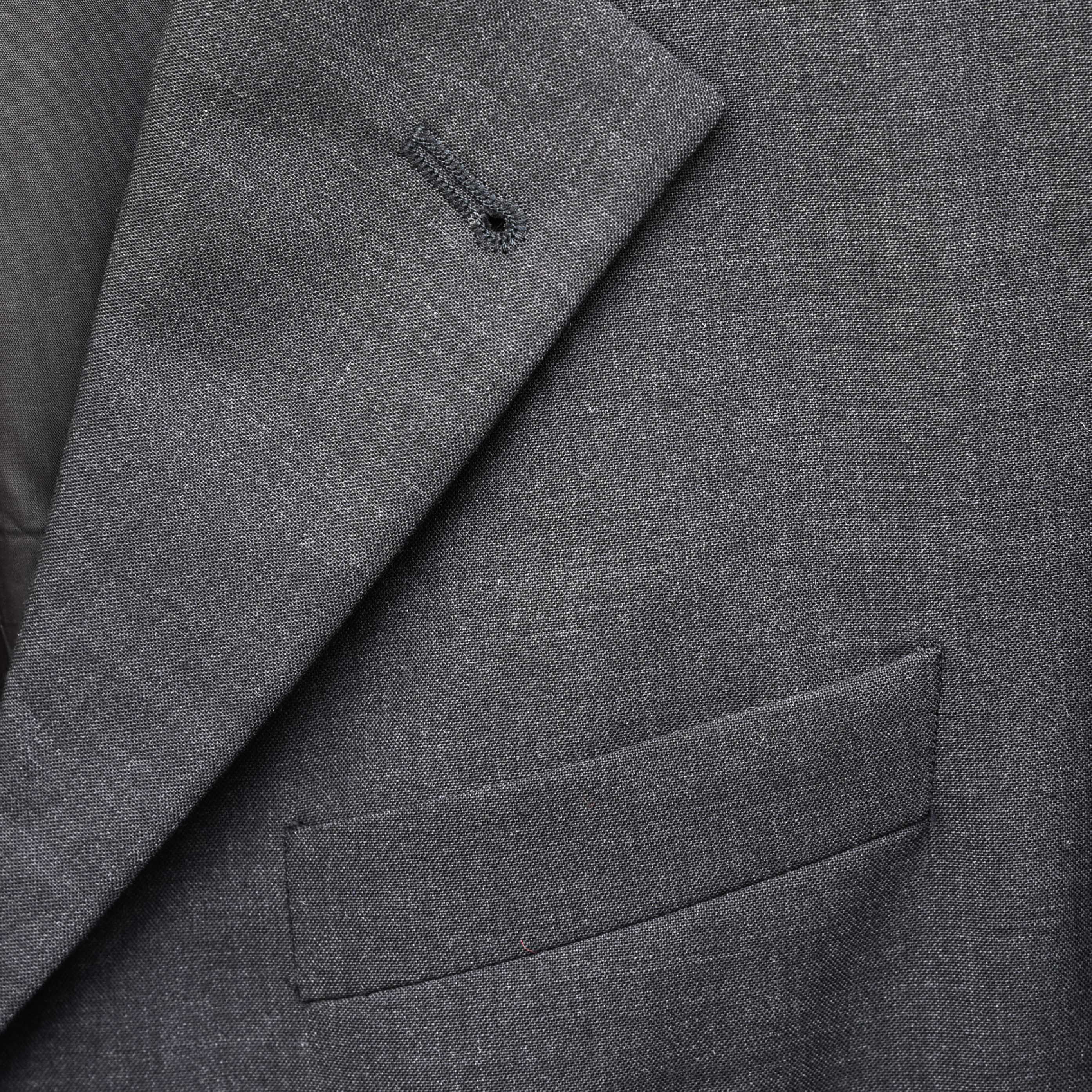 Baumler BAUMLER Wool Blazer Jacket Dark Grey Coat Suit Sport Size 40R - 3 Thumbnail