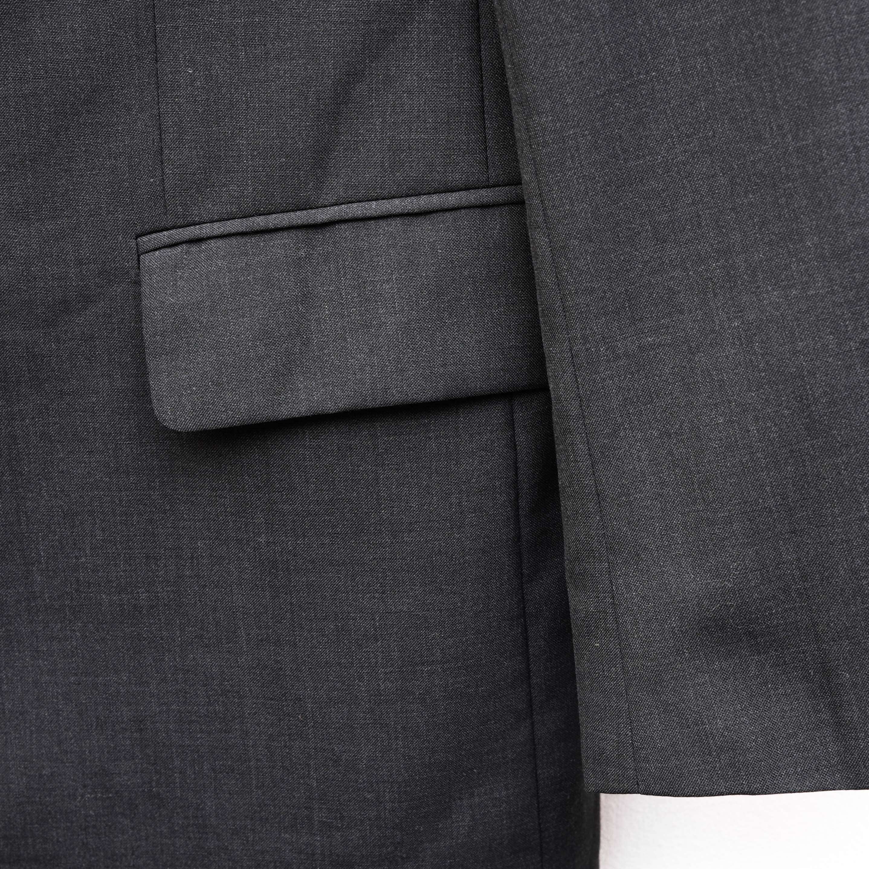 Baumler BAUMLER Wool Blazer Jacket Dark Grey Coat Suit Sport Size 40R - 4 Thumbnail