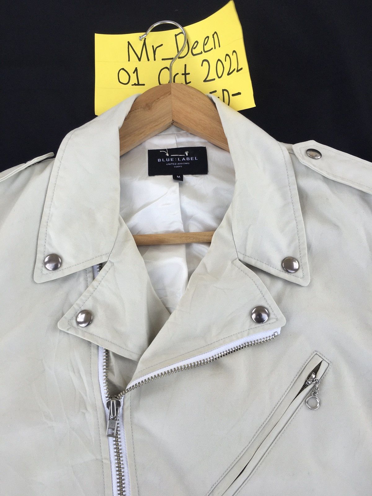 Japanese Brand Rare United Arrows Double Collar Zipped Jacket Size US M / EU 48-50 / 2 - 8 Thumbnail