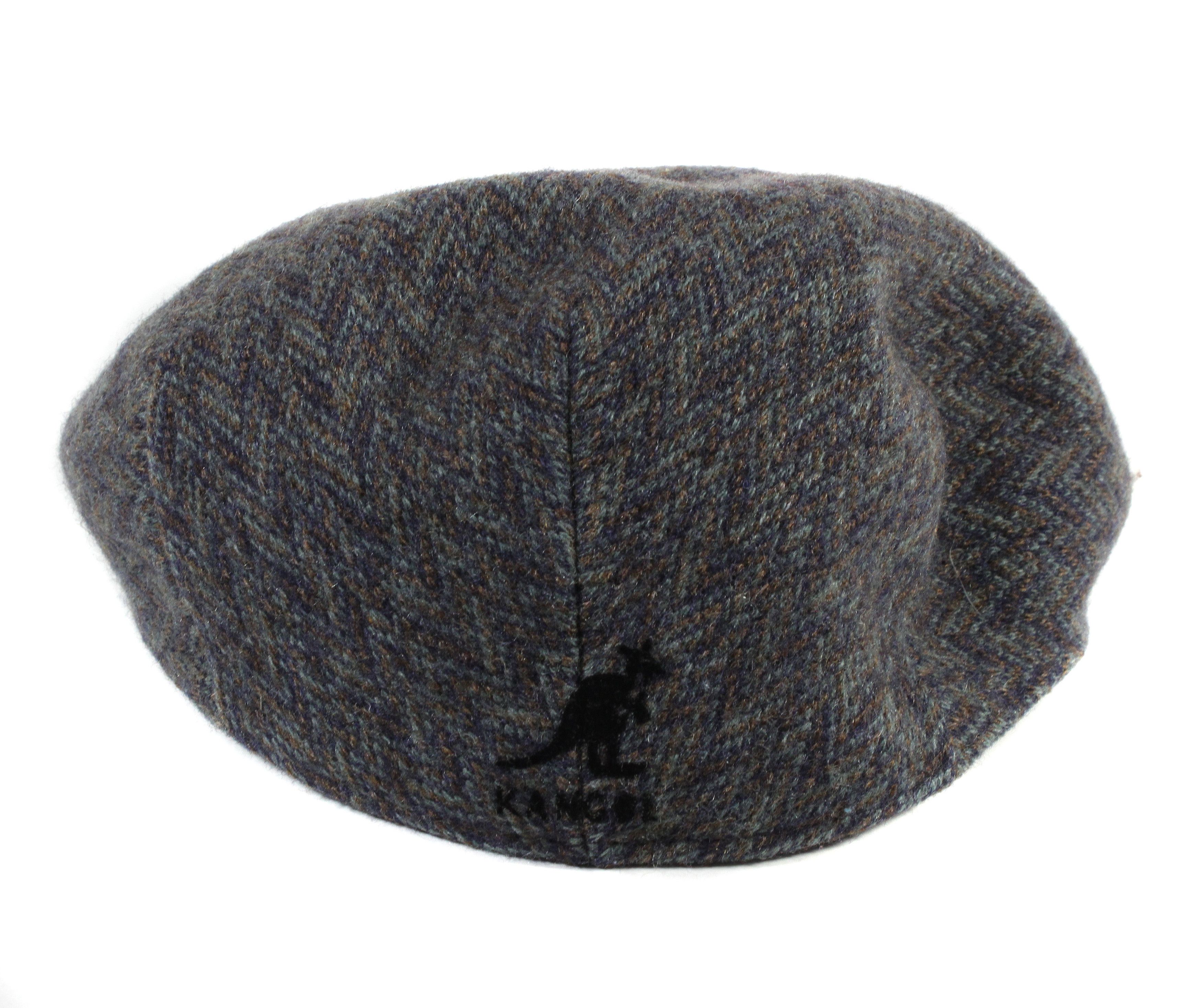 Kangol Wool Flat 504 00S Logo Plaid Wool Hat Vintage Size ONE SIZE - 3 Thumbnail