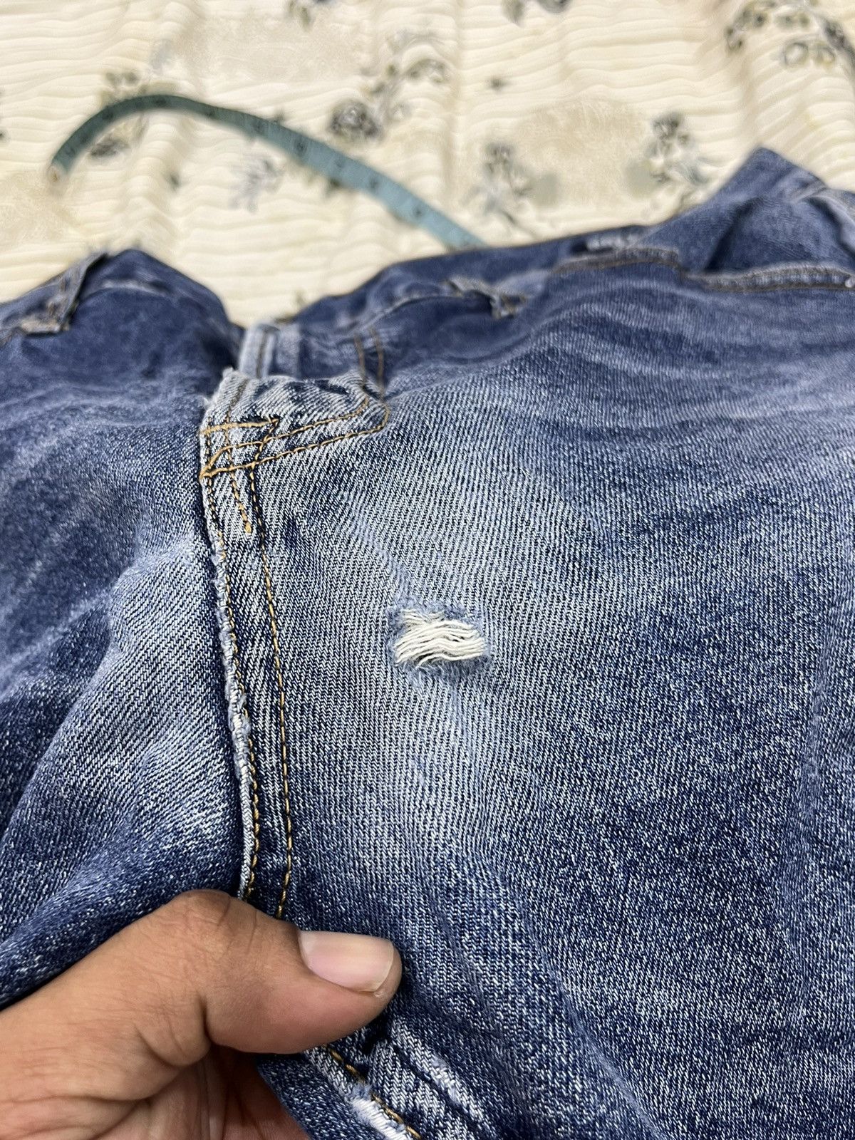 Other (A120). NAVY JEANS DENIM Size US 34 / EU 50 - 19 Thumbnail